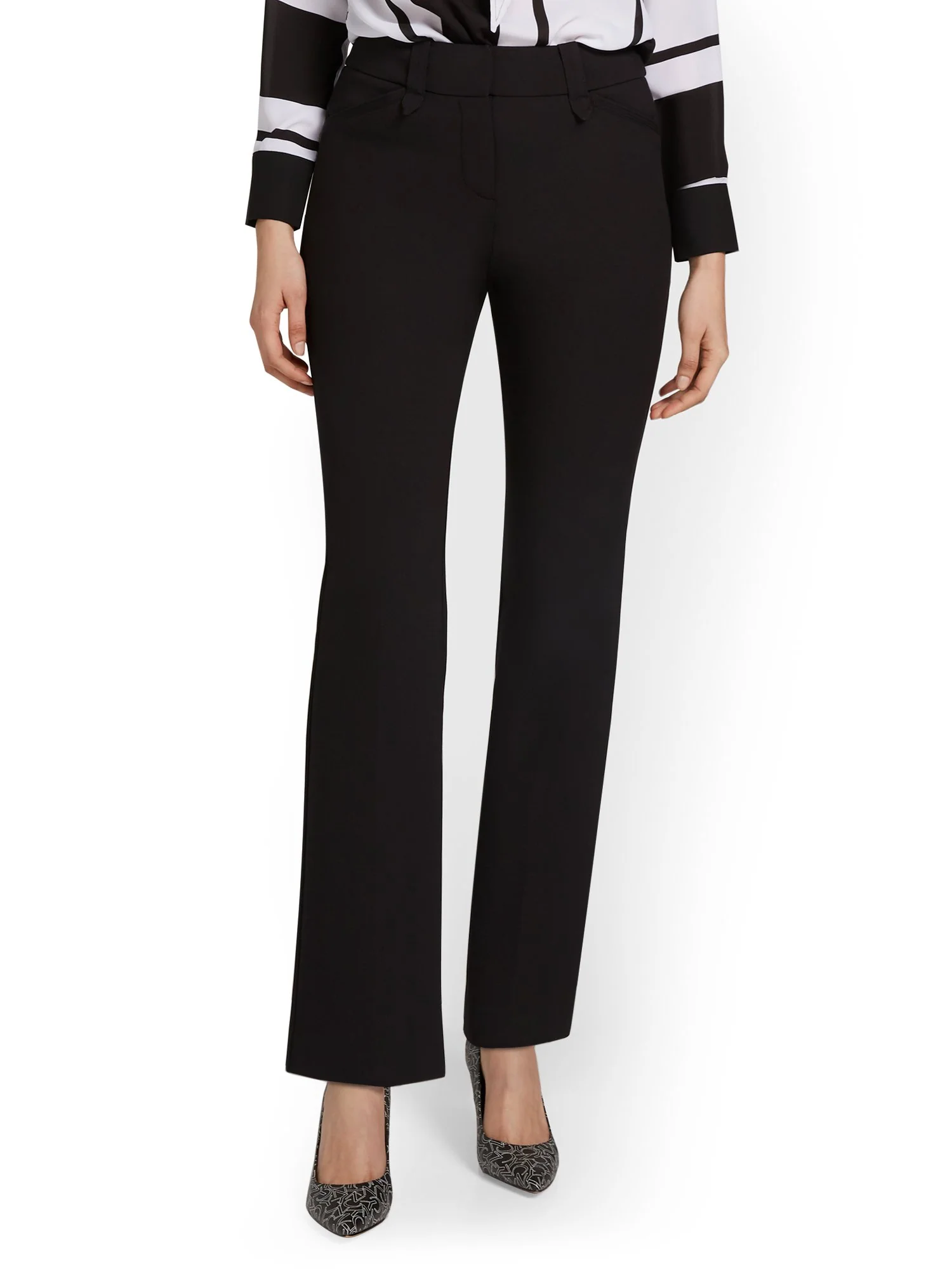 Petite Signature-Fit Straight-Leg Pant - All-Season Stretch