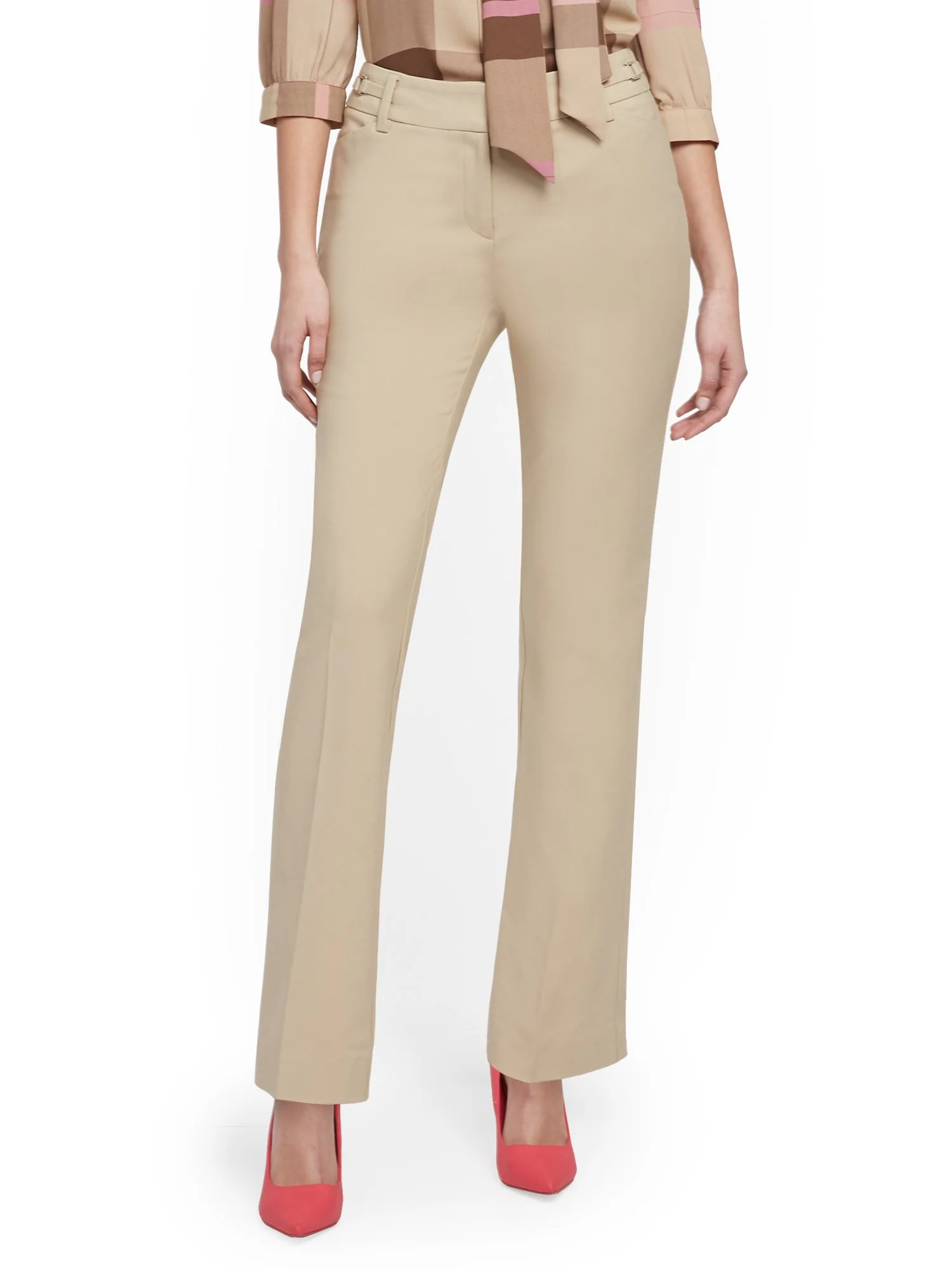 Petite Straight-Leg Pant - Modern - All-Season Stretch - 7th Avenue - Image 14