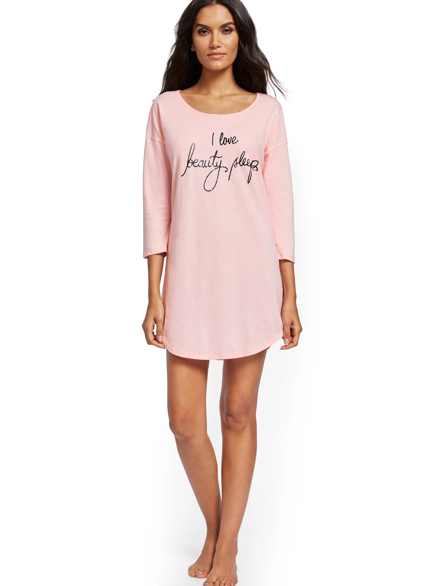 Pink 'Beauty Sleep' Sleep Dress - Image 4