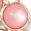 Pink Faux-Stone Statement Necklace - Image 3
