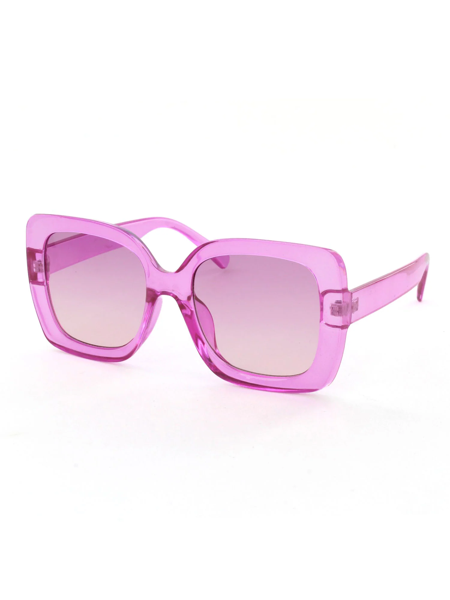Pink Square Sunglasses
