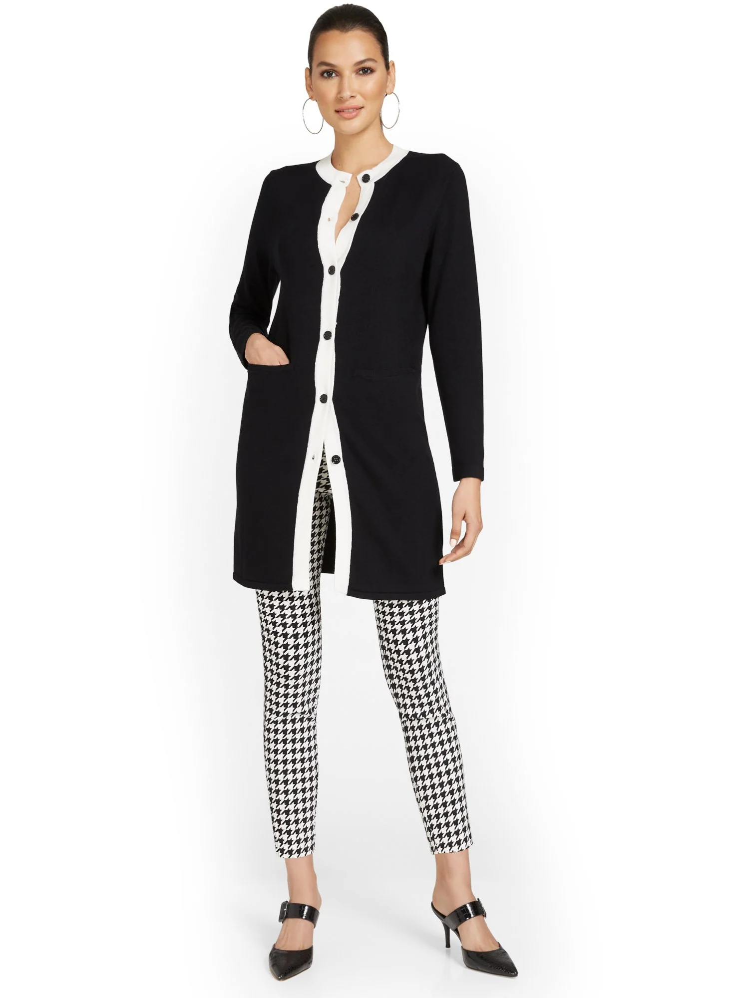 Piped Cardigan - Image 2