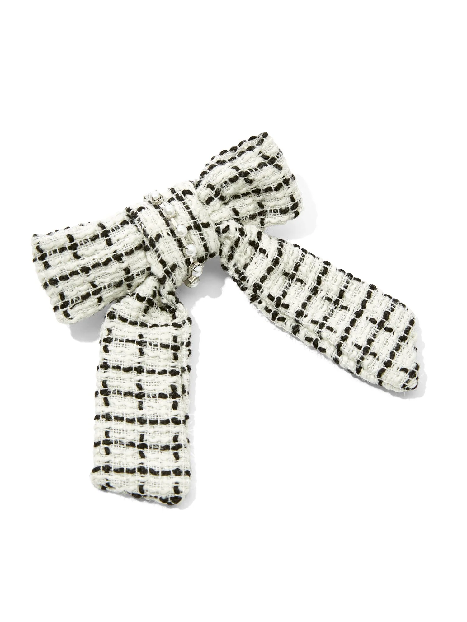 Plaid Bow Pin