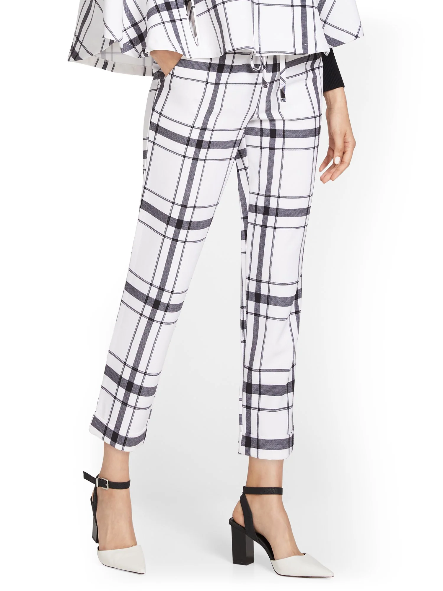 Plaid Jogger Pant