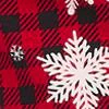 Plaid Snowflake-Print Pajama Pant - Image 4