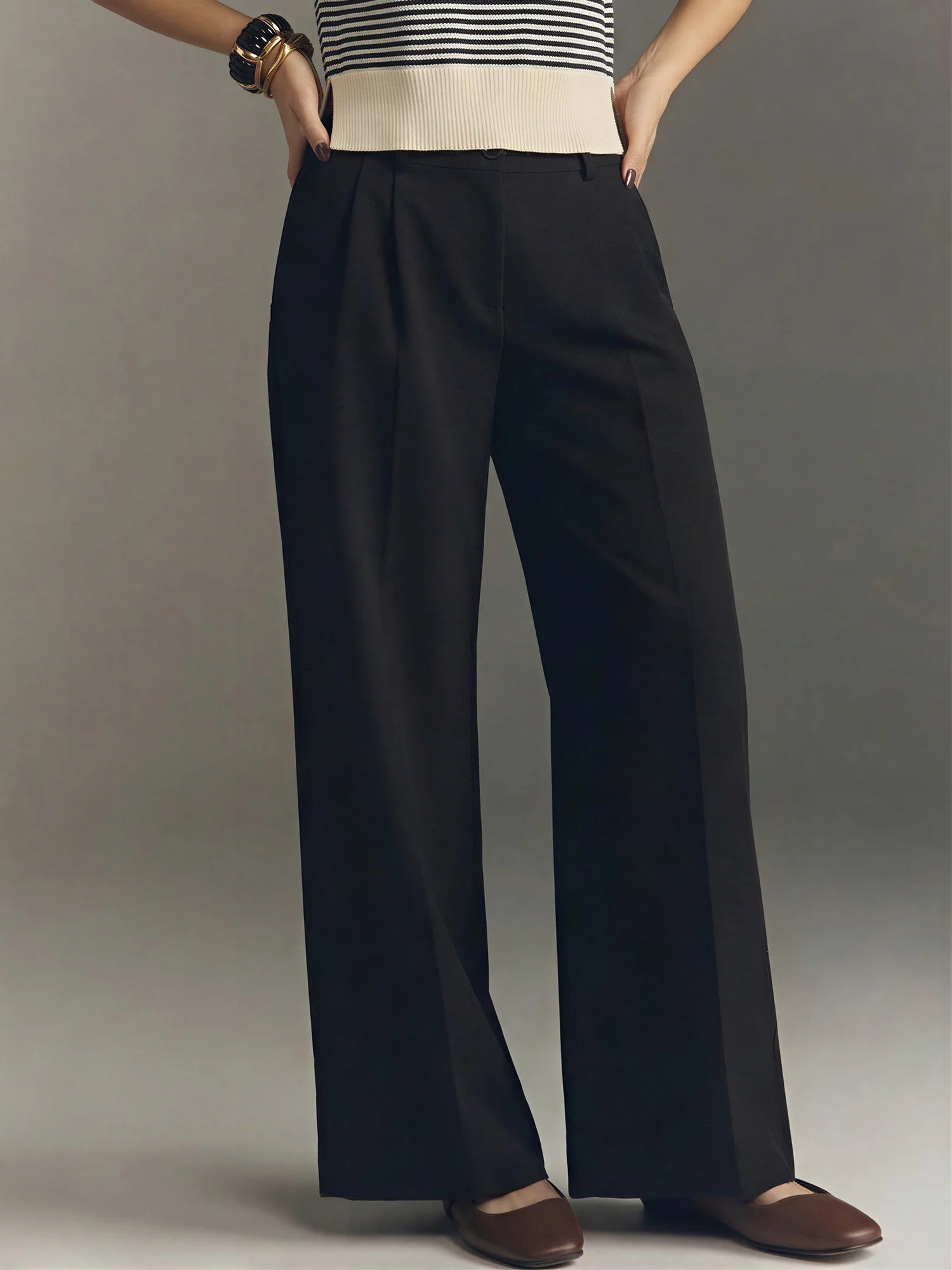 Pleated Trousers - Image 2
