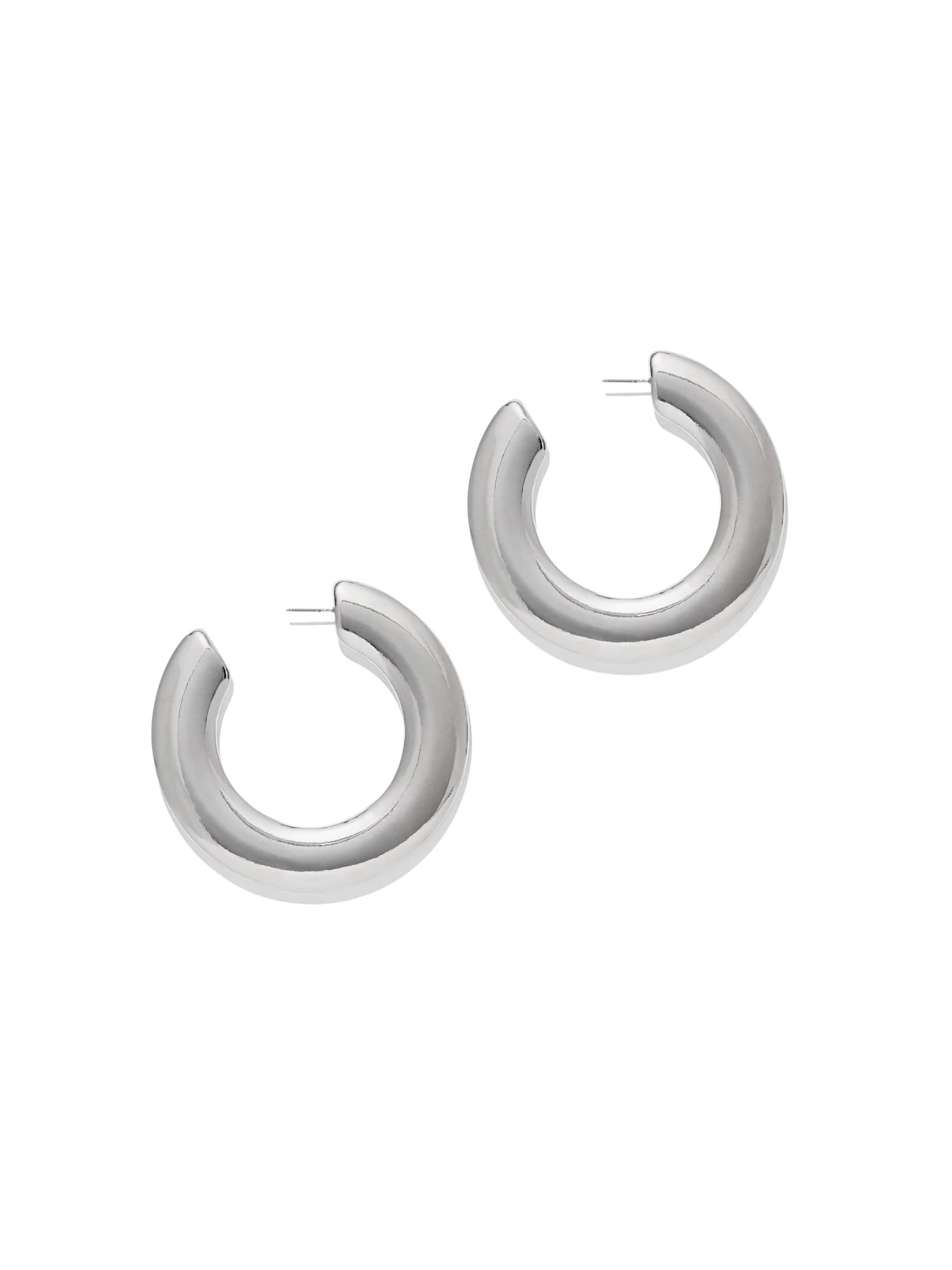 Polished Hoop Earring - Image 3