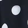 Polka-Dot Mock-Neck High-Low Blouse - Image 4