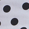 Polka-Dot One-Shoulder Rosette Poplin Top - Image 6