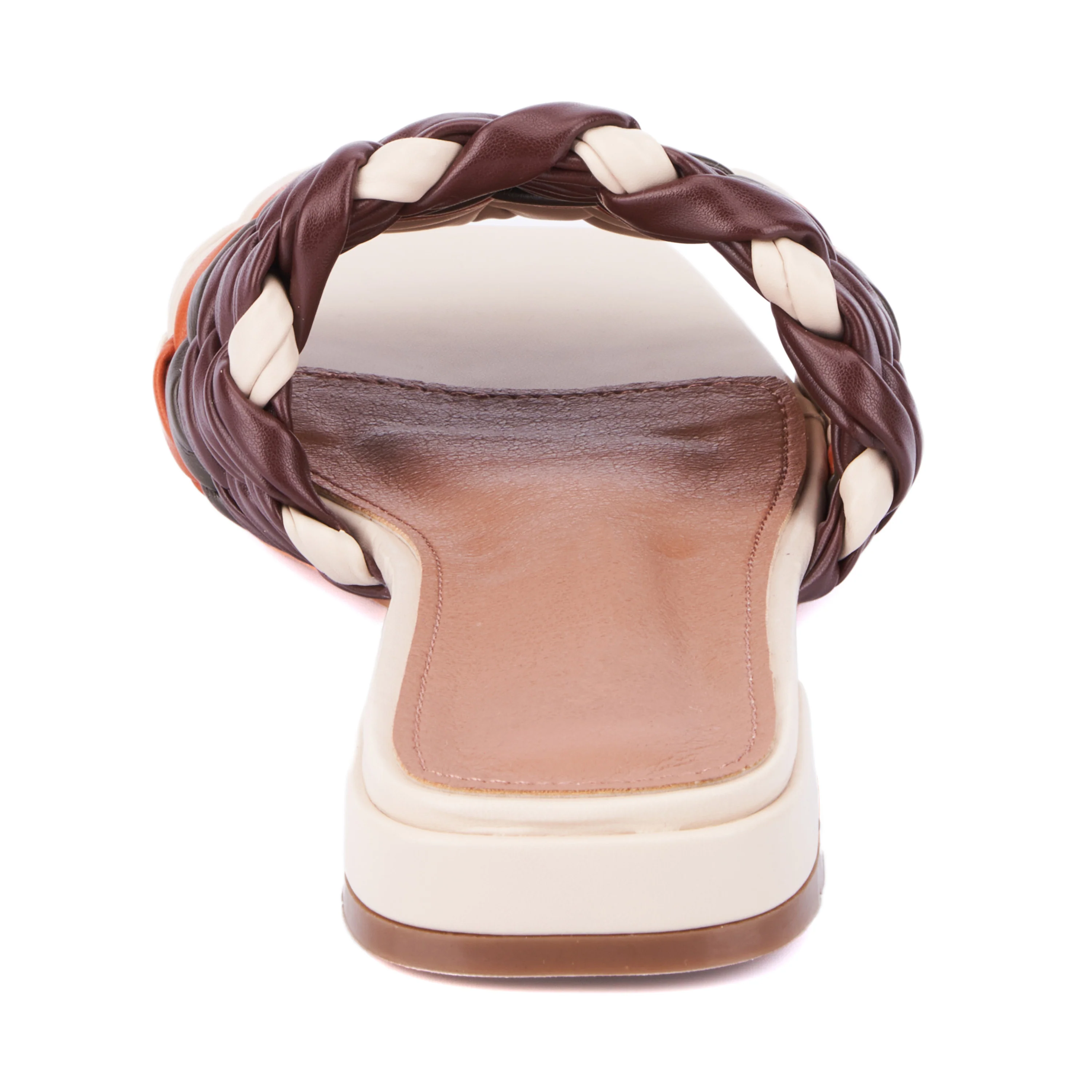 Polly Woven Slide Flat Sandal - Image 5