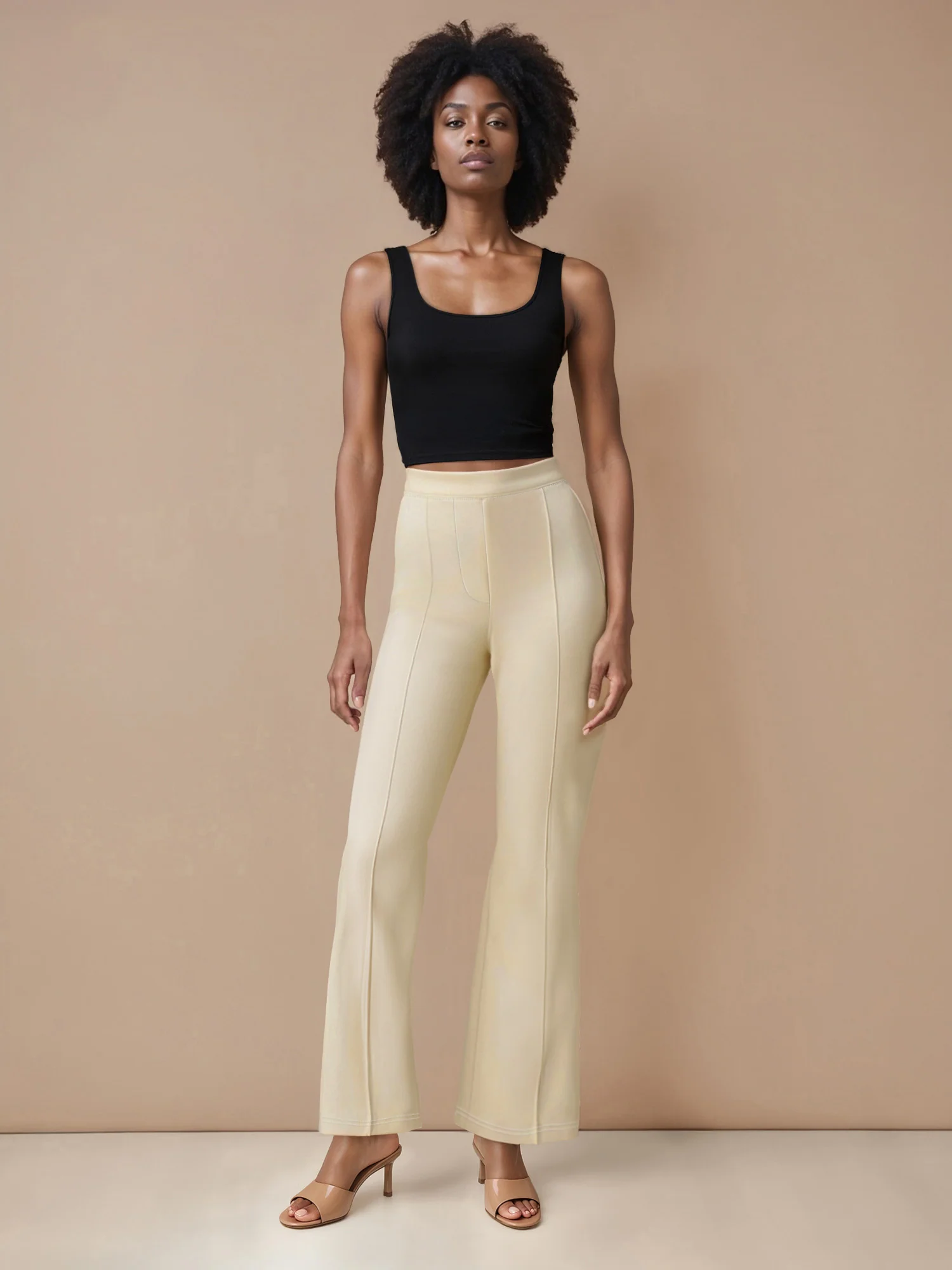 Ponte Bootcut High Rise Pant - Image 24