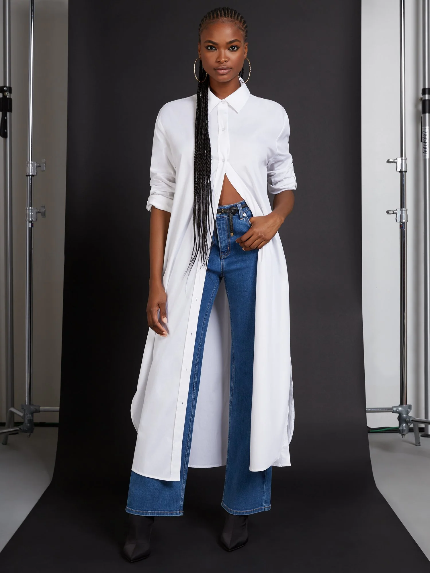 Poplin Maxi Shirt