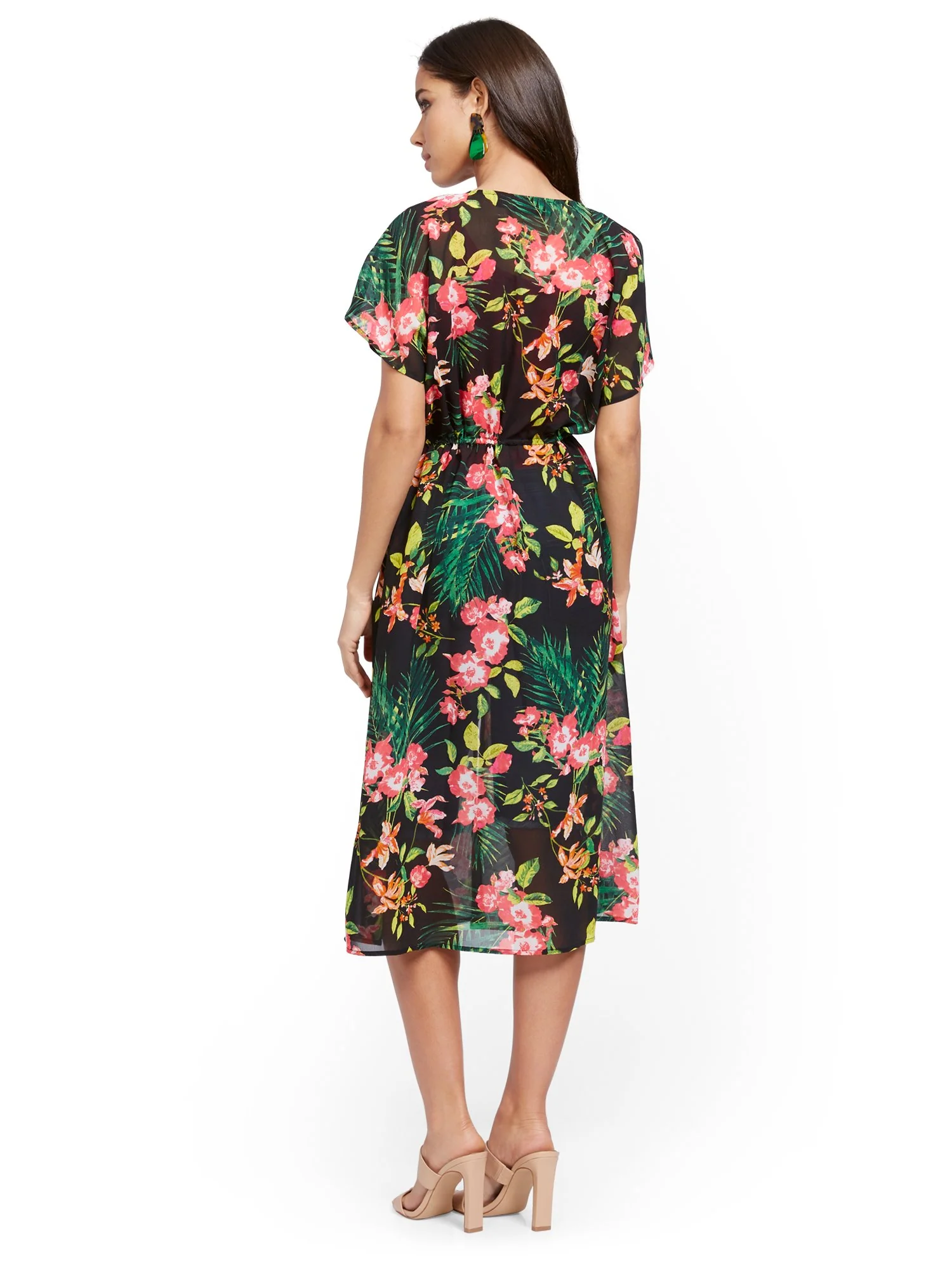 Printed Chiffon Topper - Image 3