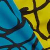 Printed Colorblock Wrap Dress - Image 4