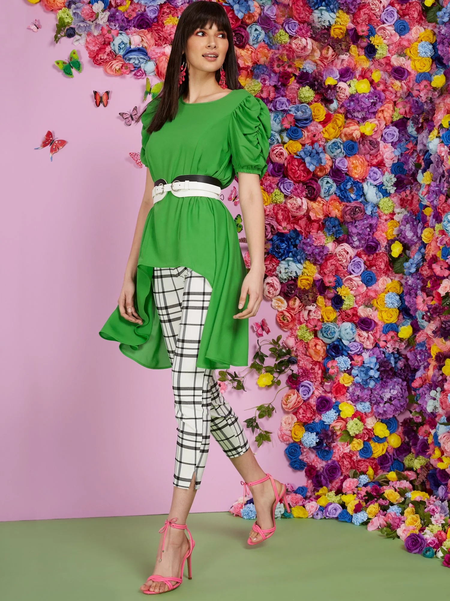 Puff-Sleeve Drama Top - Image 5
