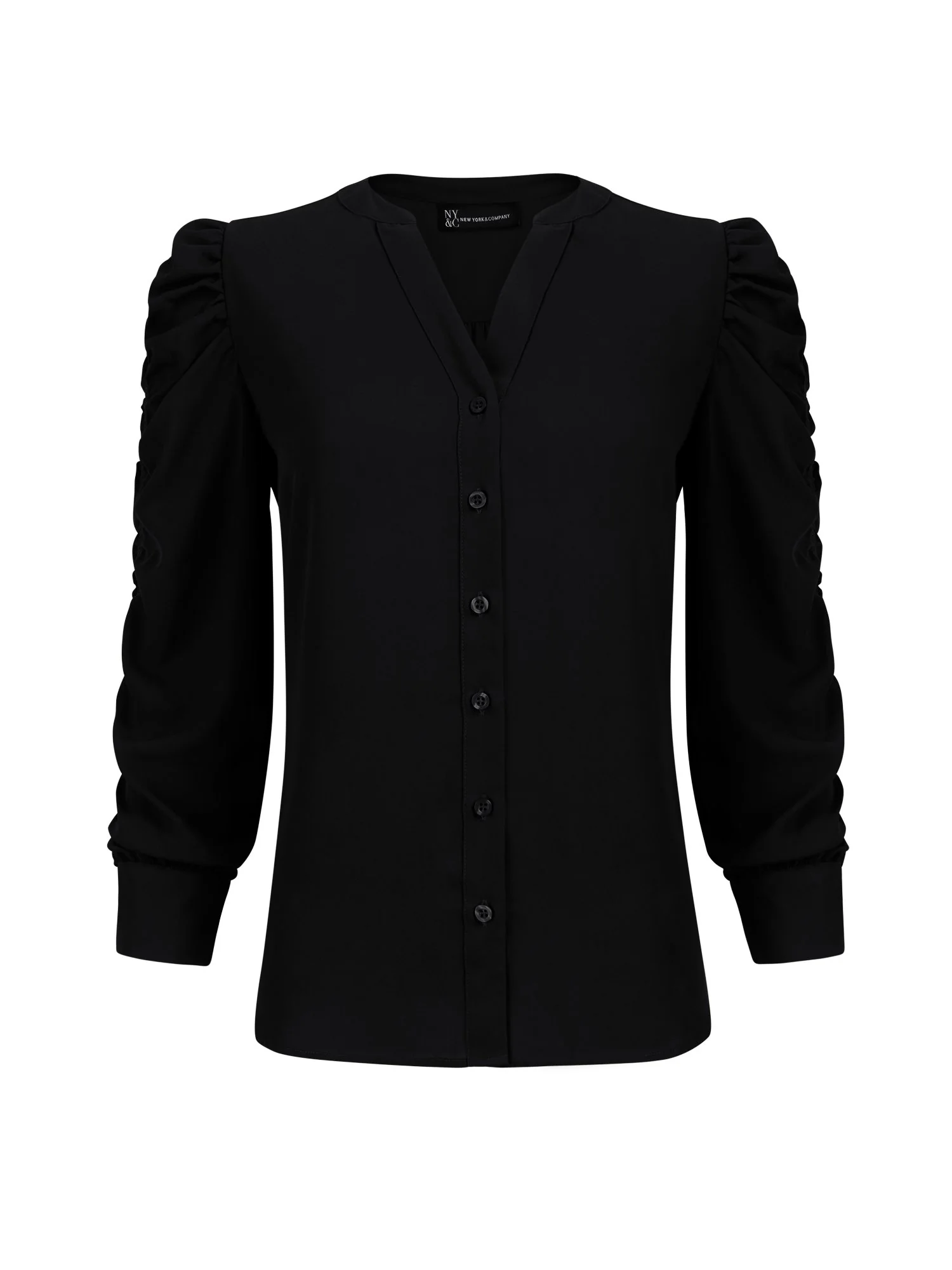 Puff-Sleeve Shirt - Image 2