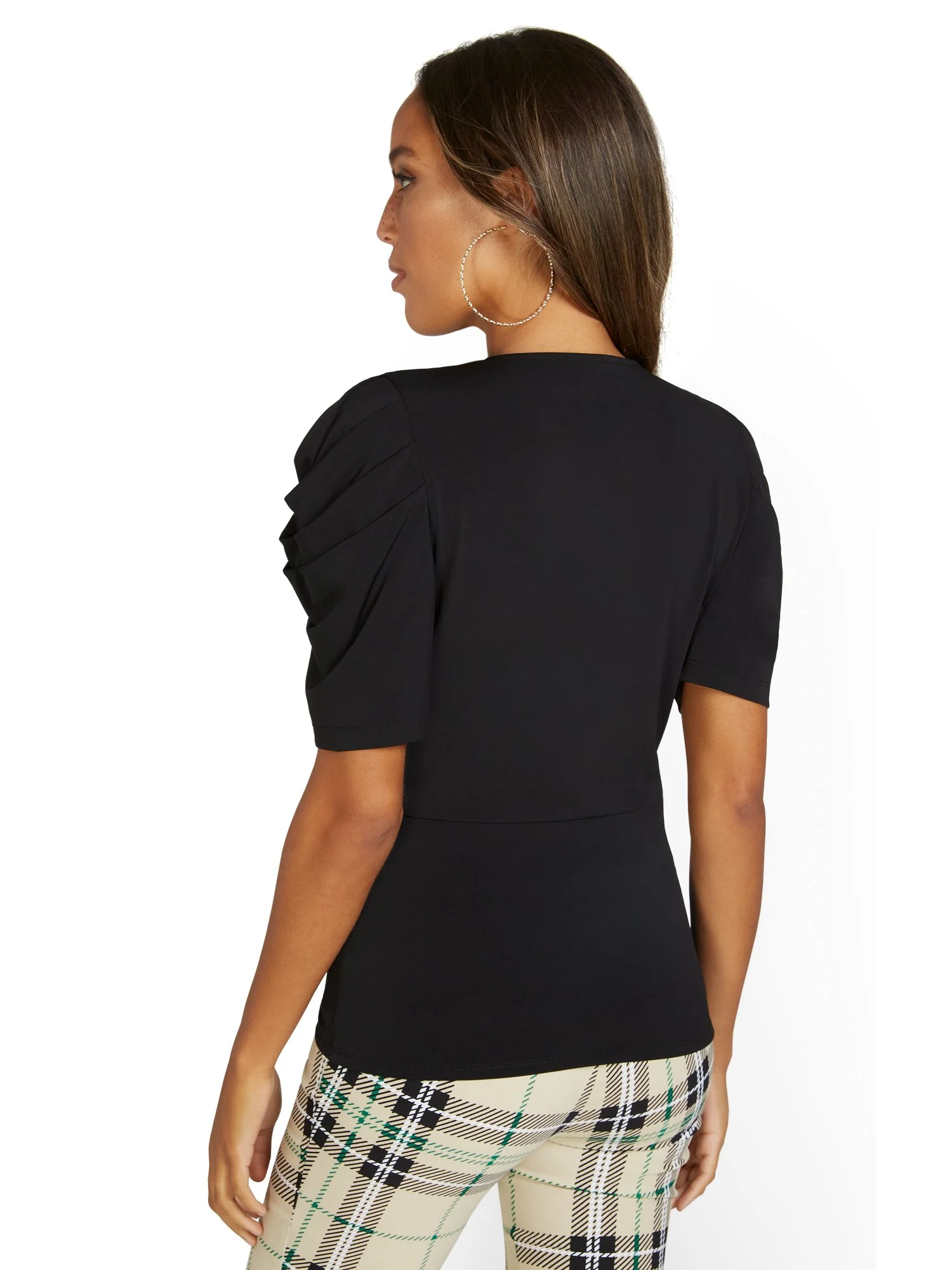 Puff-Sleeve Top - Image 3