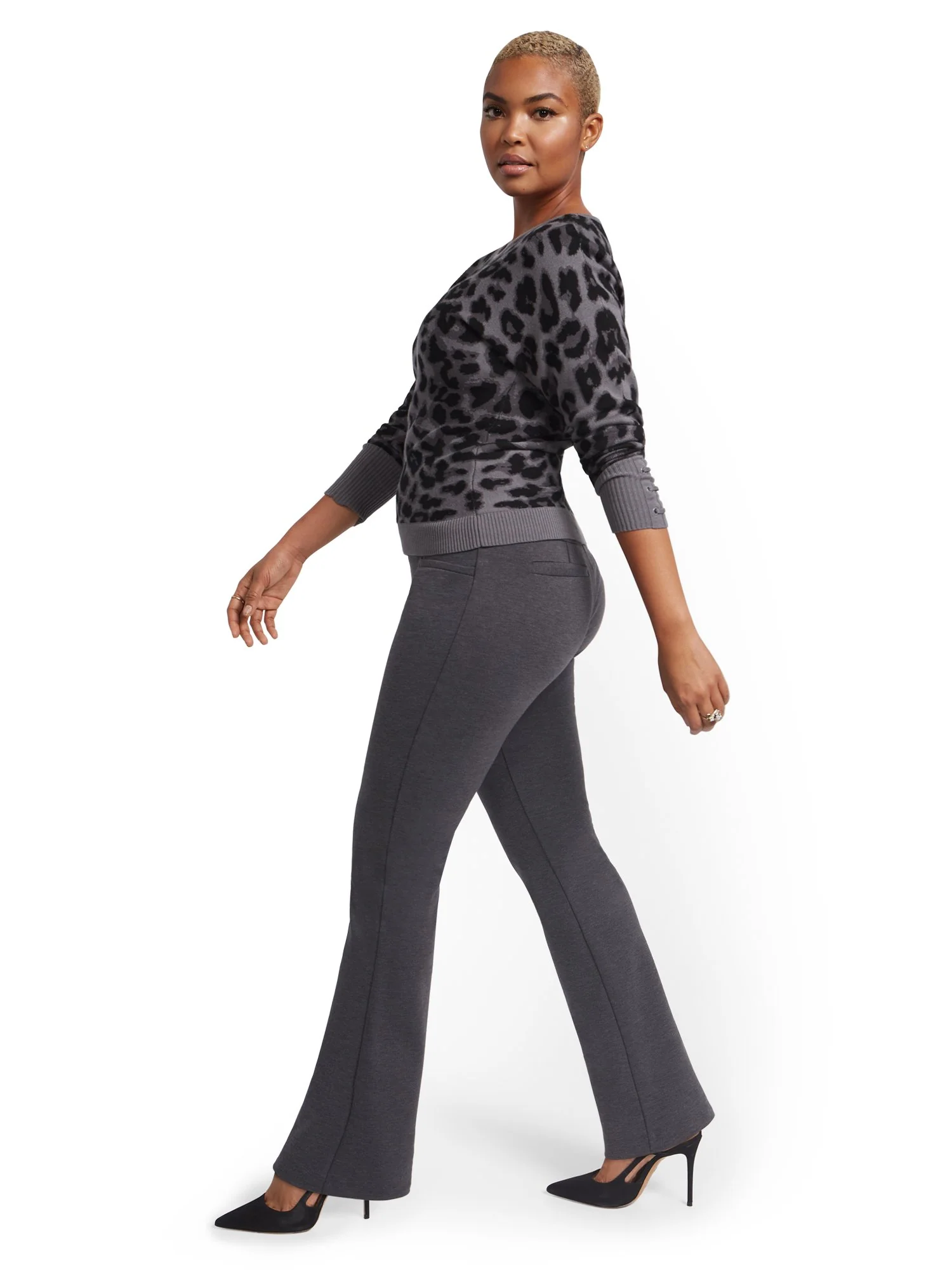 Pull-On Bootcut Ponte Pant - Superflex - Image 4