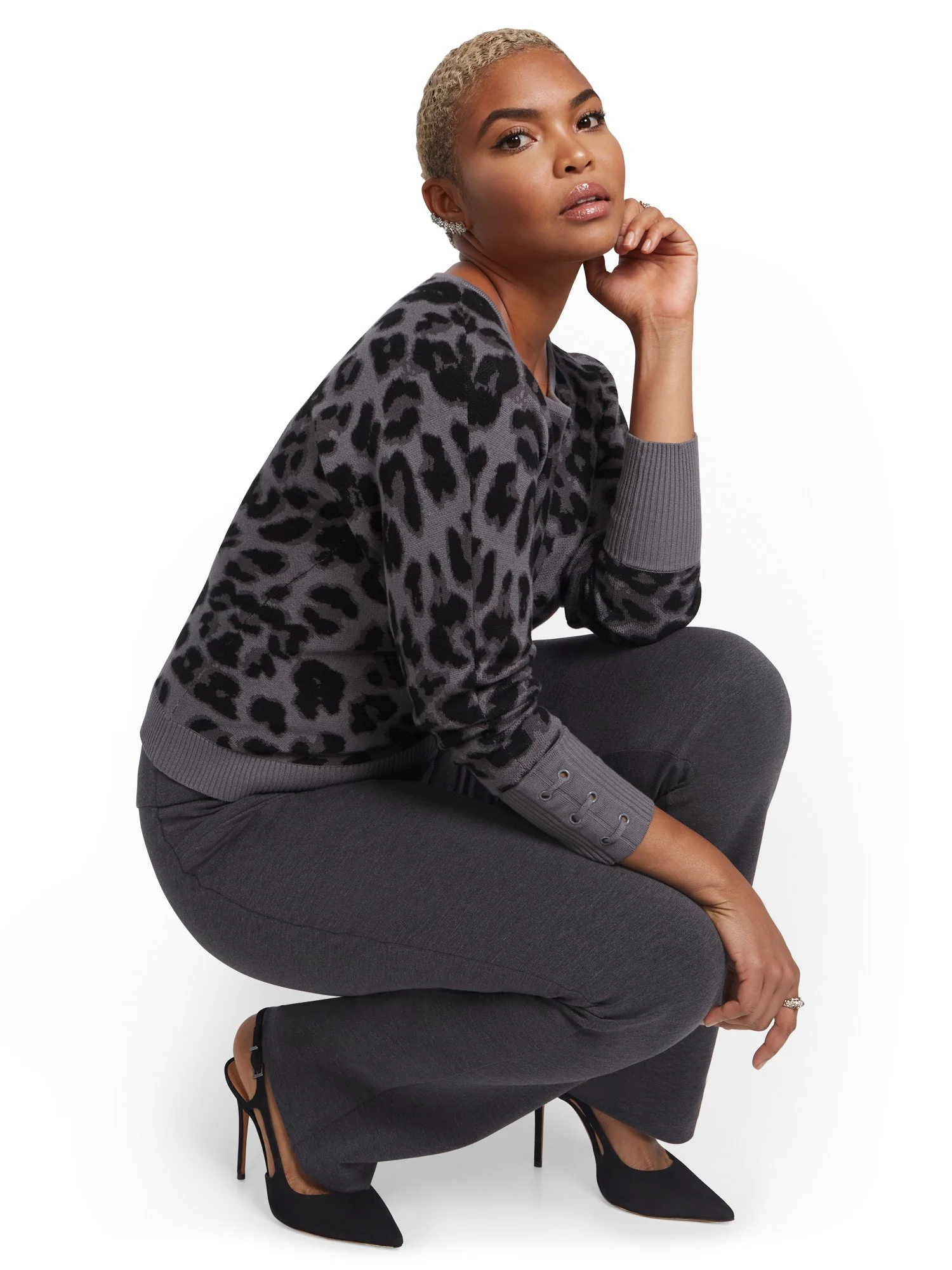 Pull-On Bootcut Ponte Pant - Superflex - Image 5