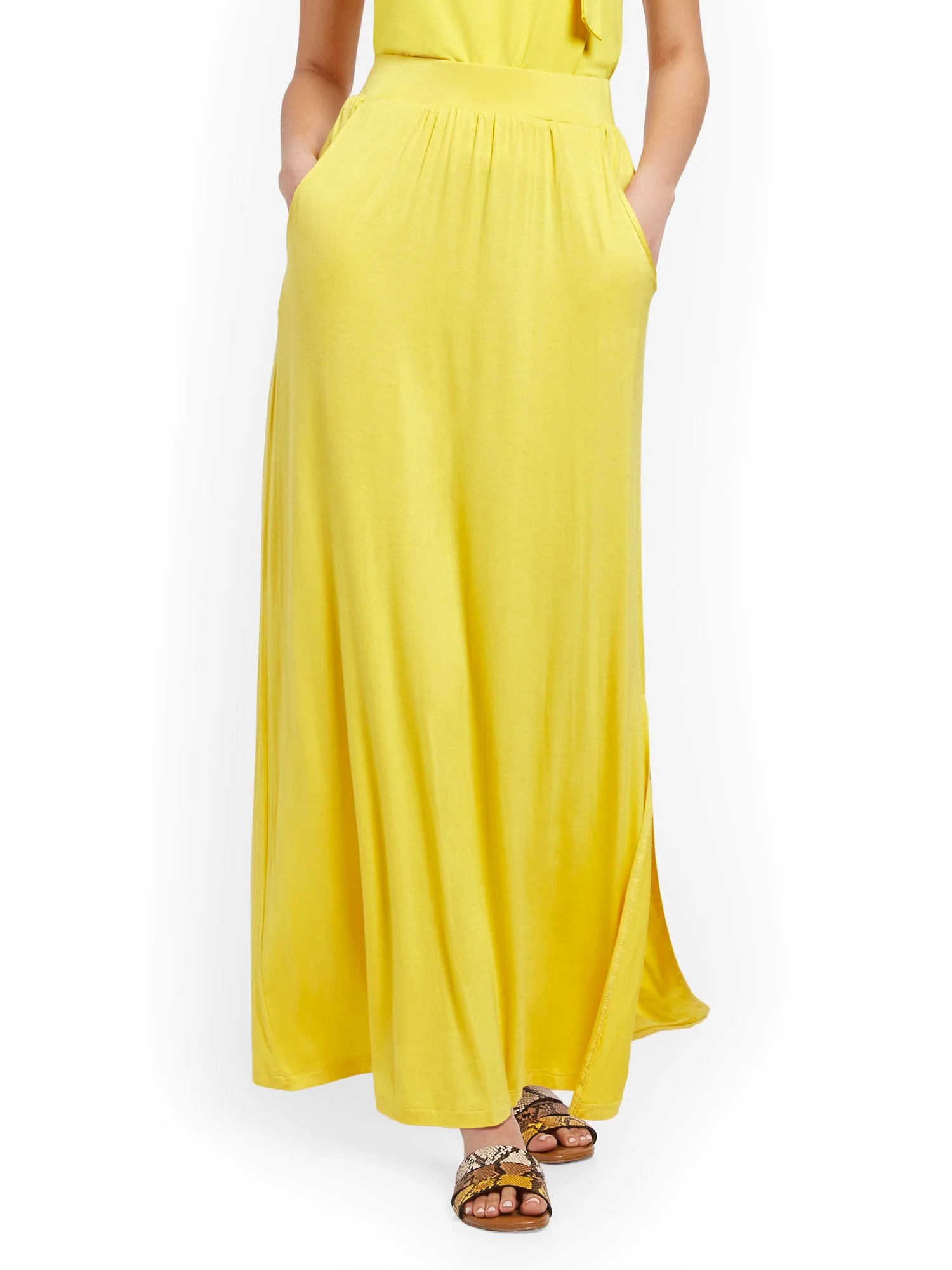 Pull-On Maxi Skirt - NY&C Style System - Image 12