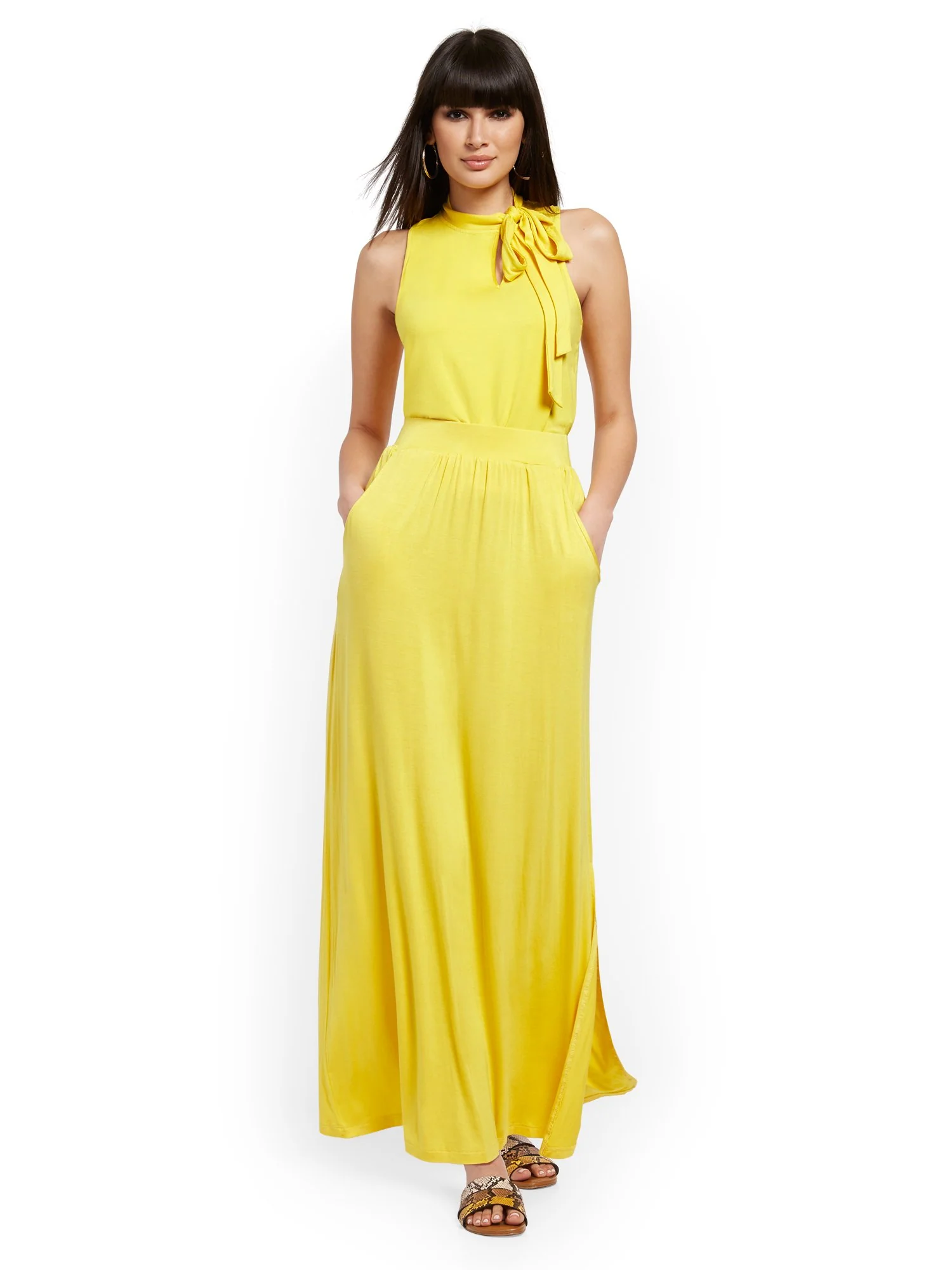 Pull-On Maxi Skirt - NY&C Style System - Image 13
