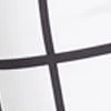 Pull-On Windowpane-Print Belted Ankle Ponte Pant - Superflex - Image 6
