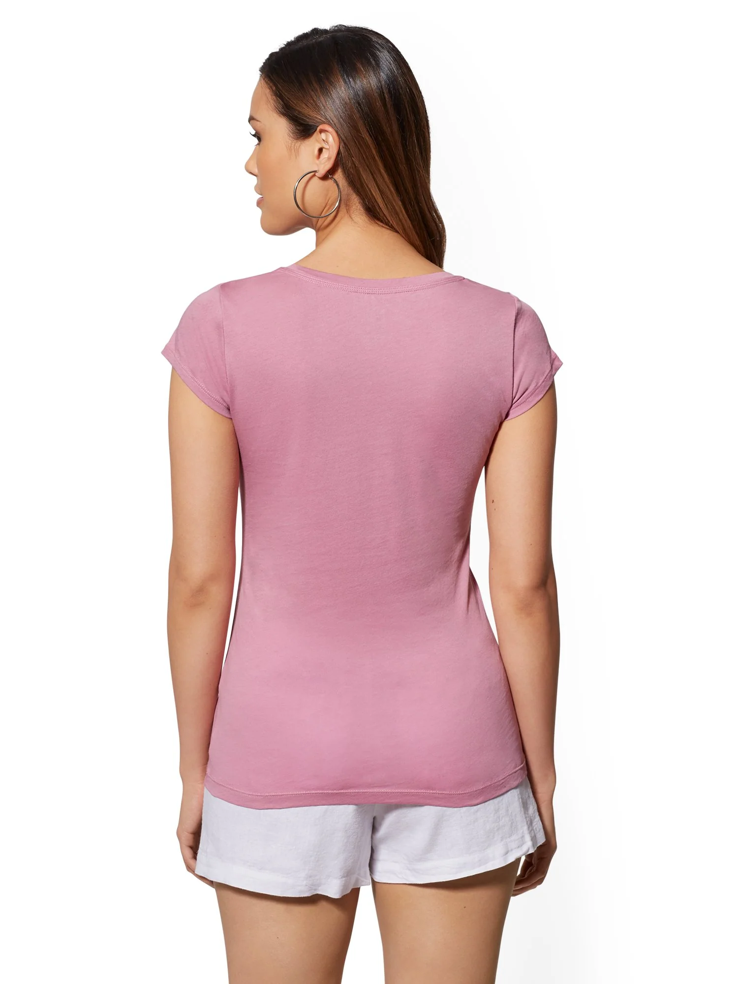 Purple Sparkling 'Sun Queen' Graphic Logo Tee - Image 3