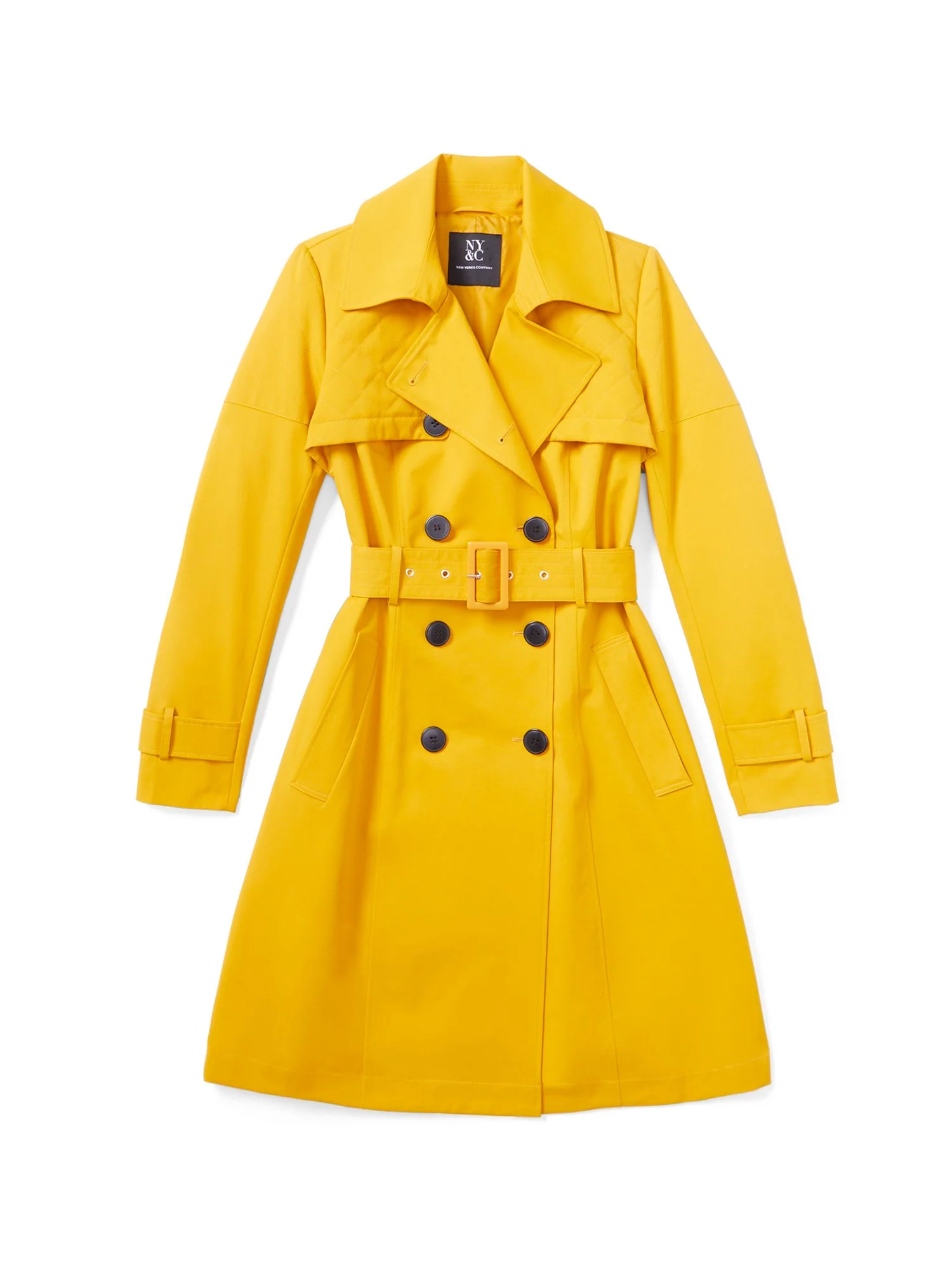 Quilted Belted Trenchcoat  - City Trench Collection - Image 11