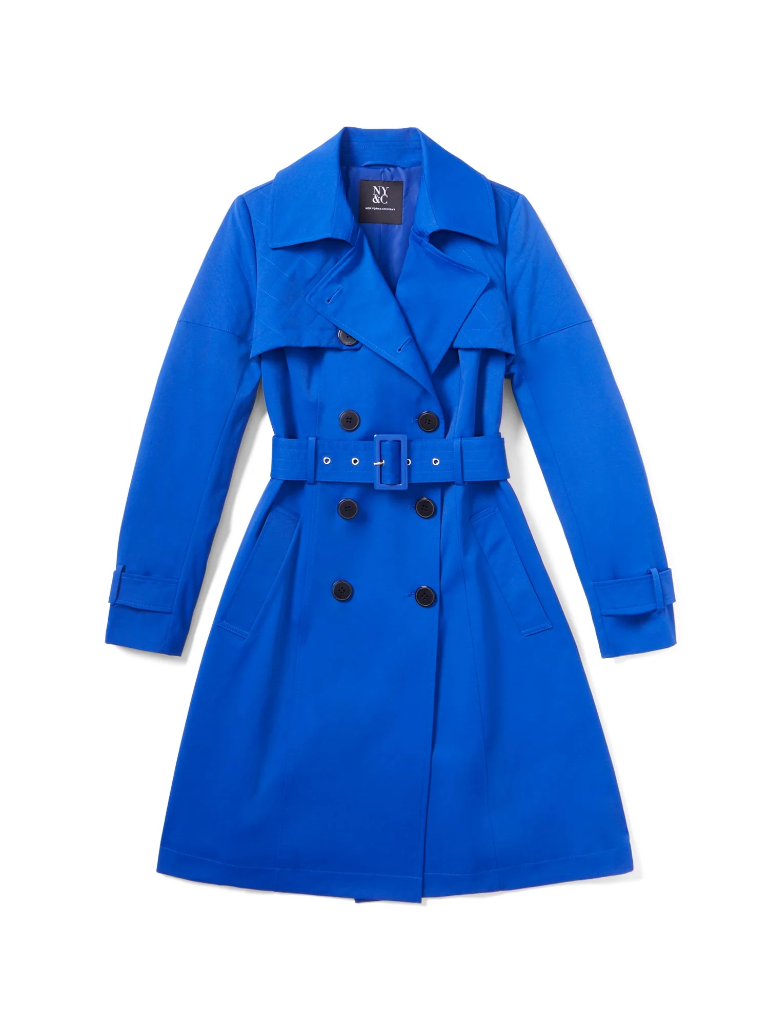 Quilted Belted Trenchcoat  - City Trench Collection - Image 15