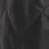 Quilted Faux-Leather Wrap Trenchcoat - Image 4