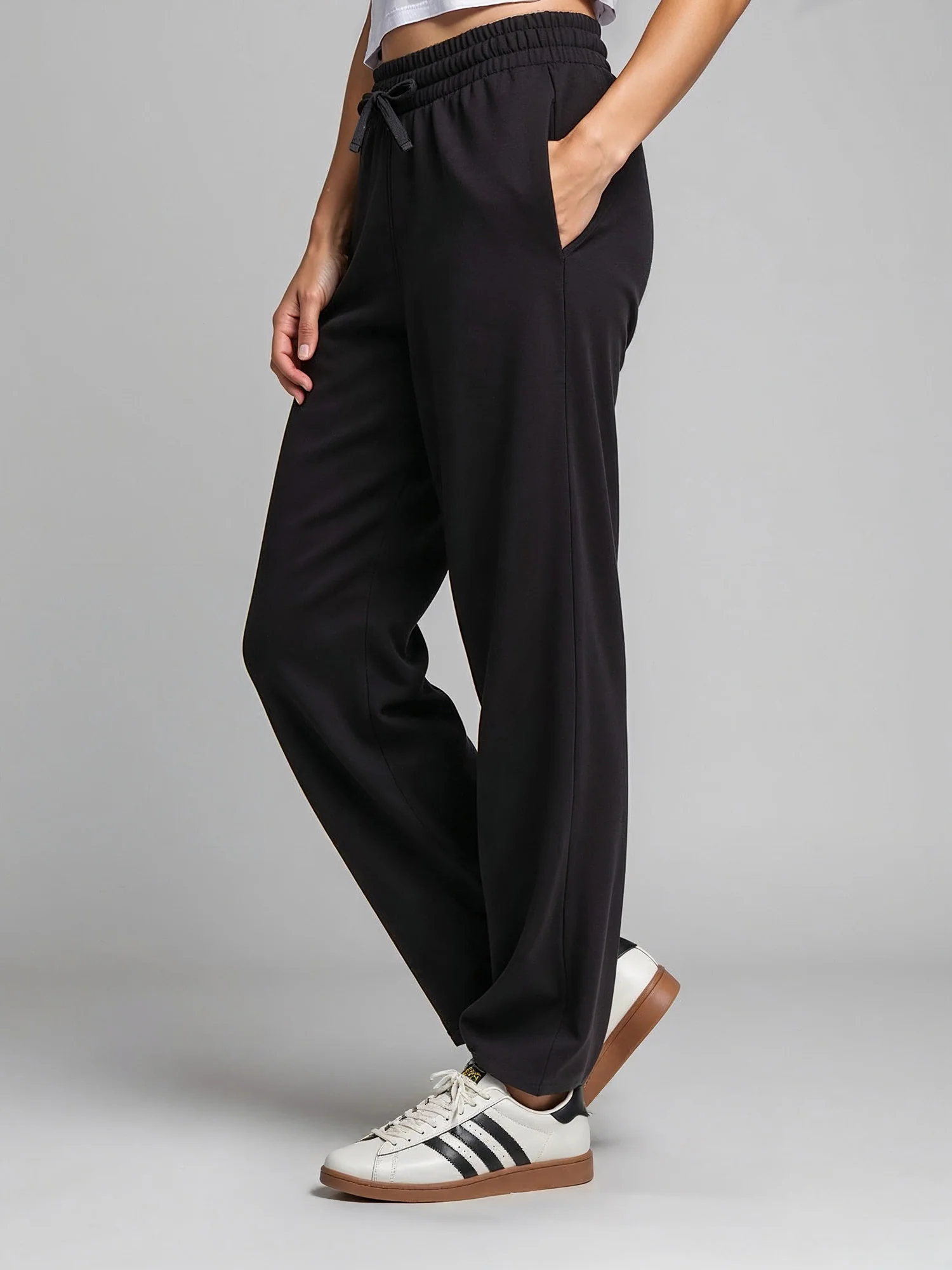 Modal Scuba Wide Leg Pant - Image 12