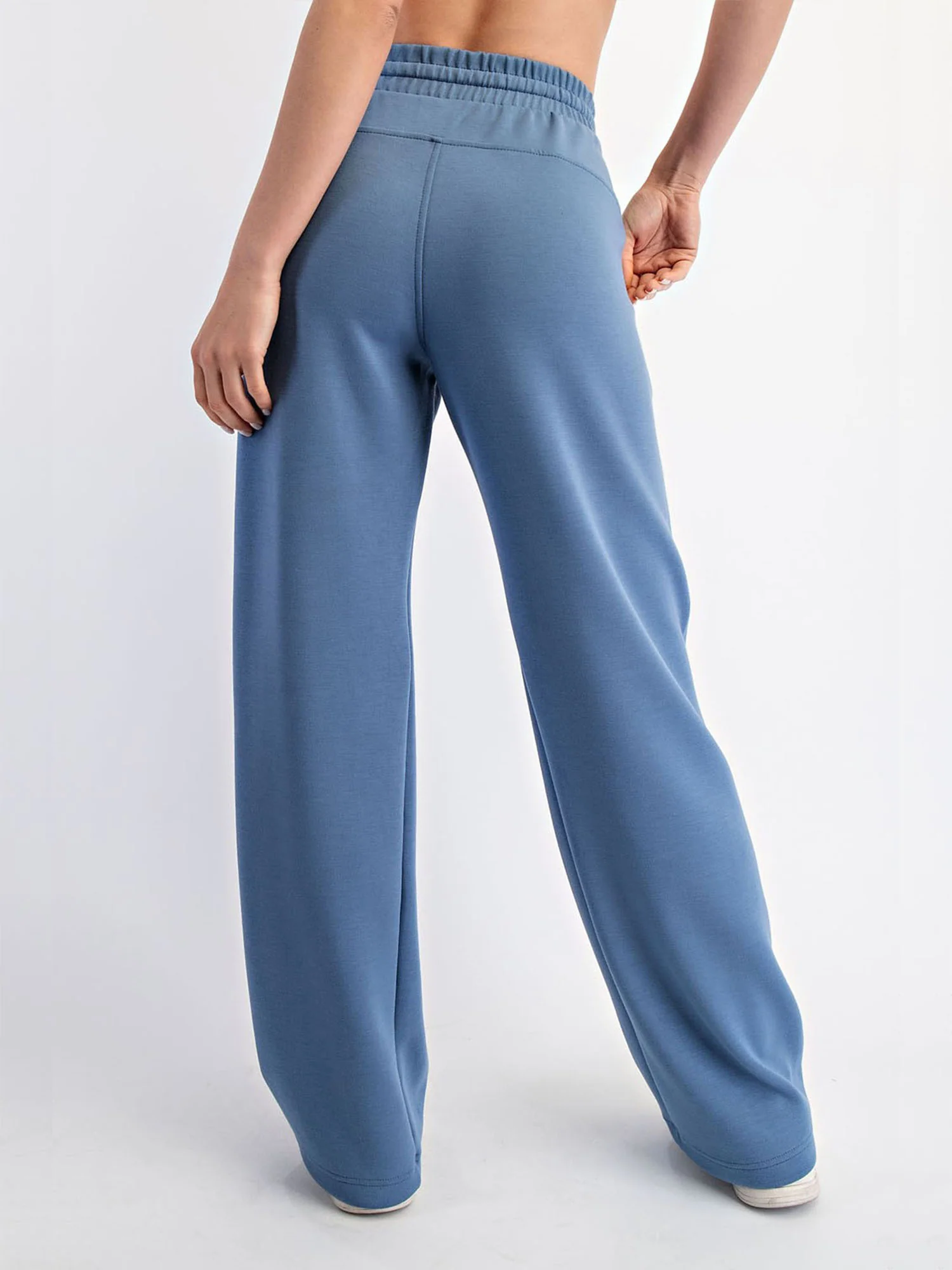 Modal Scuba Wide Leg Pant - Image 19