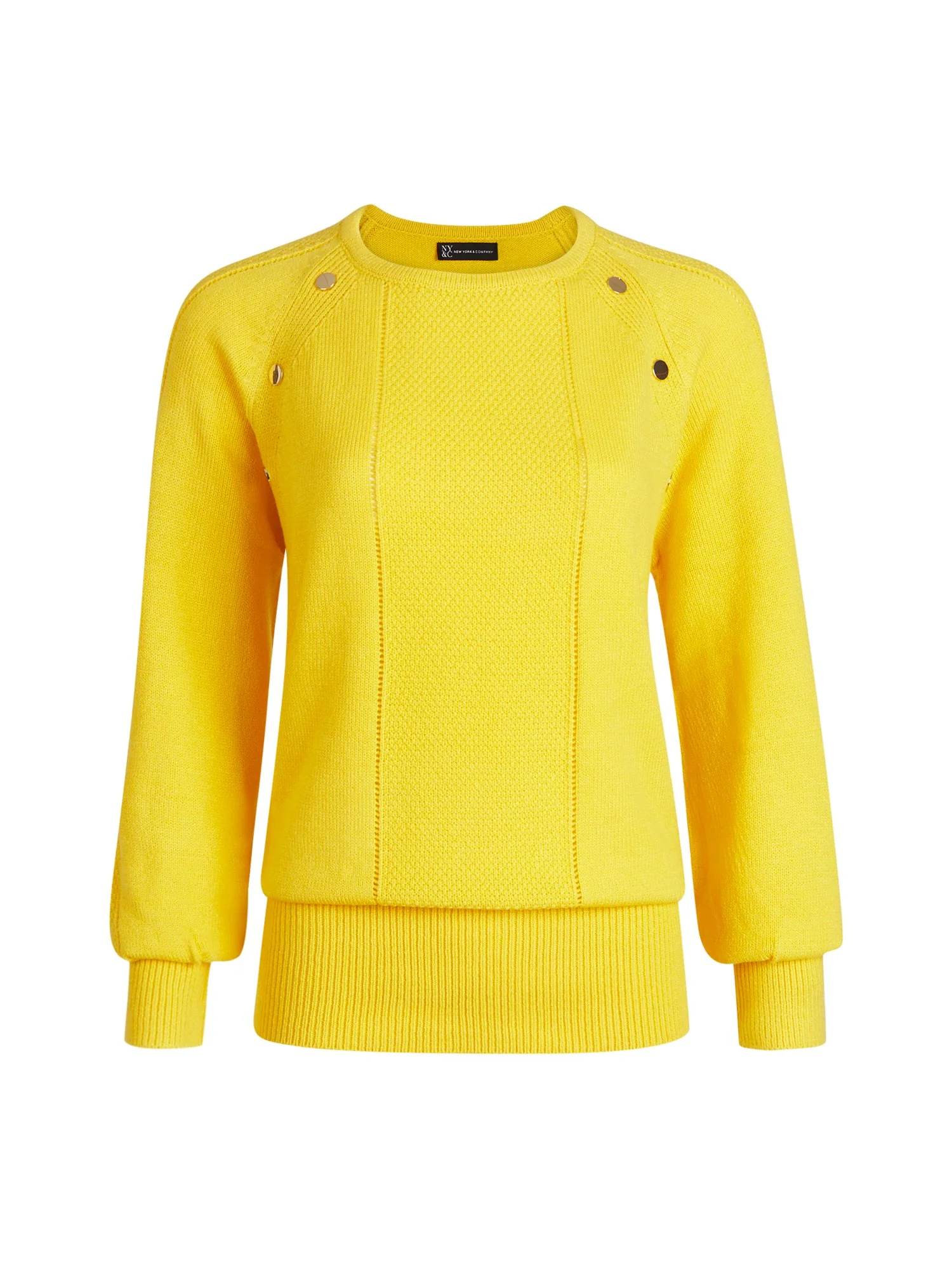 Raglan-Sleeve Pullover Sweater - Image 5
