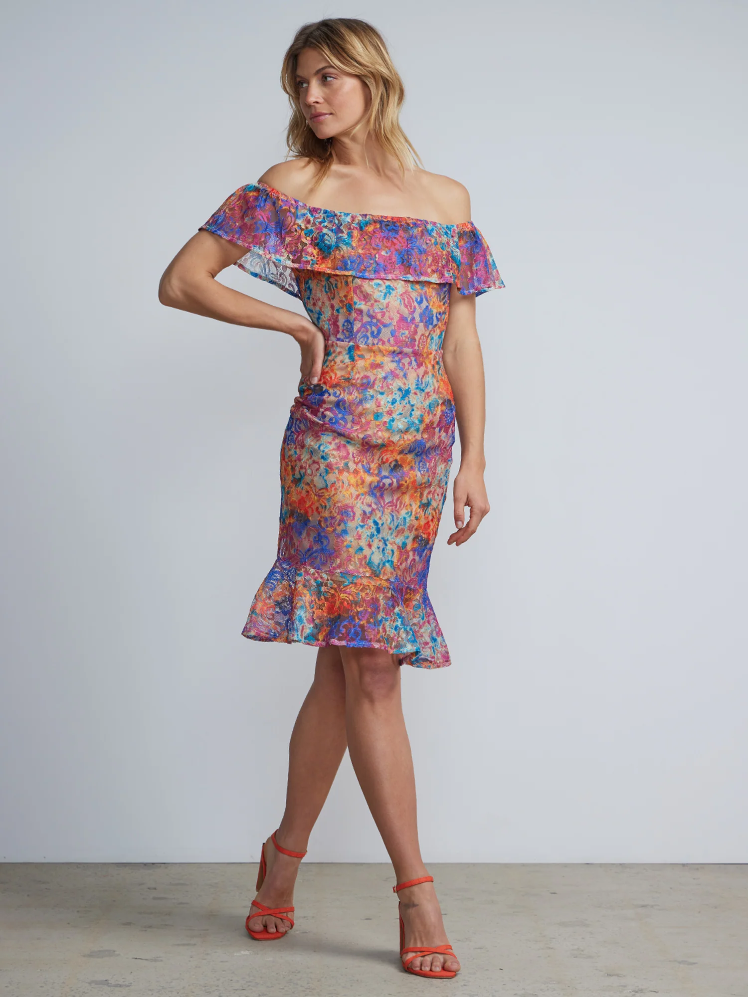 Rainbow Lace Dress