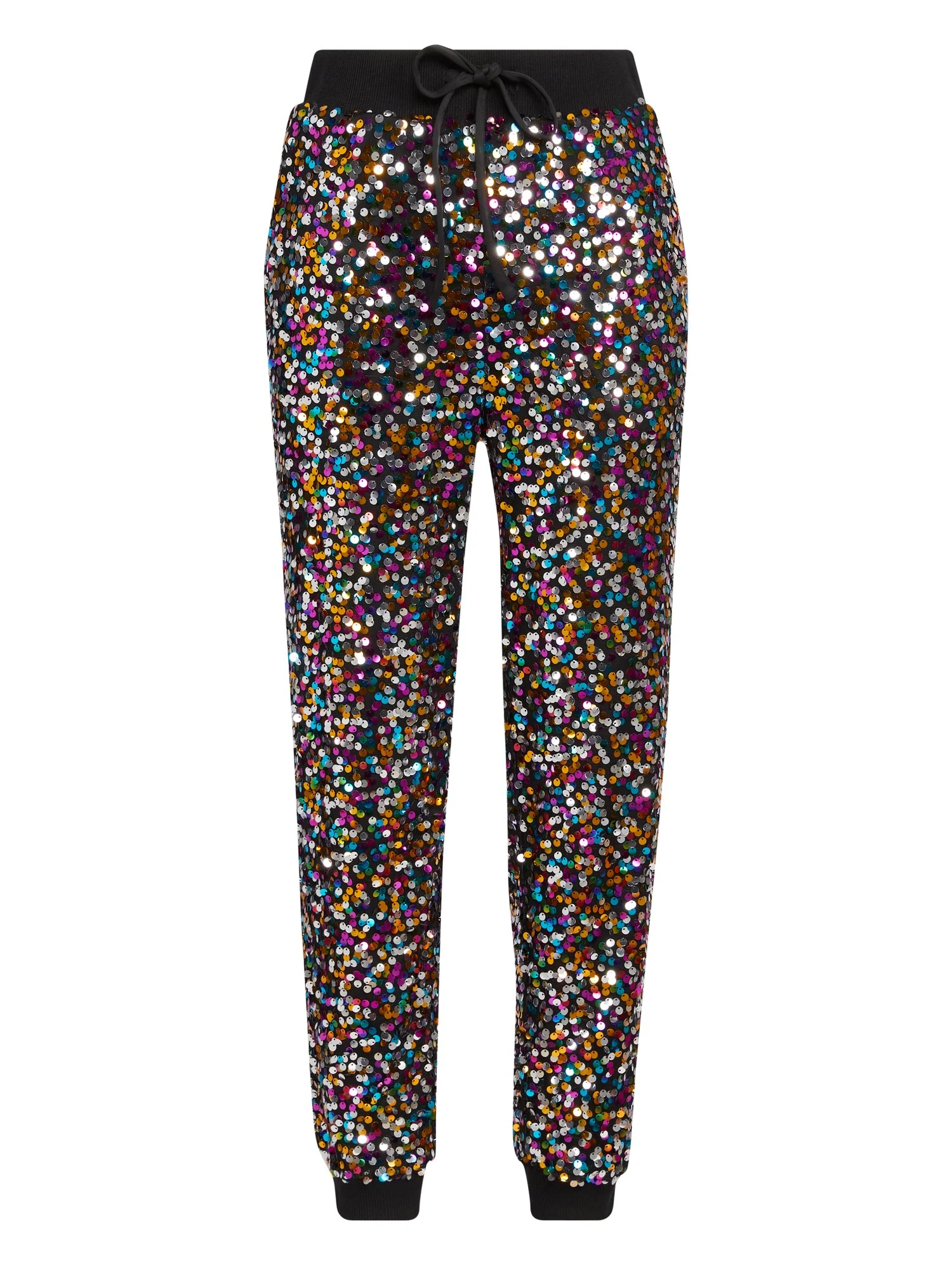 Rainbow Sequin Jogger Pant - Image 3