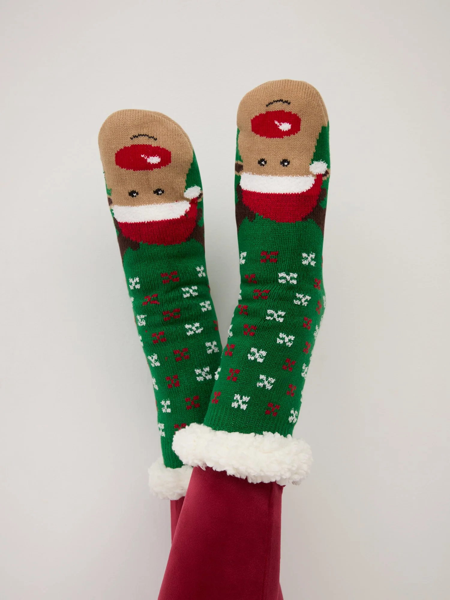 Reindeer Cozy Socks - Image 3