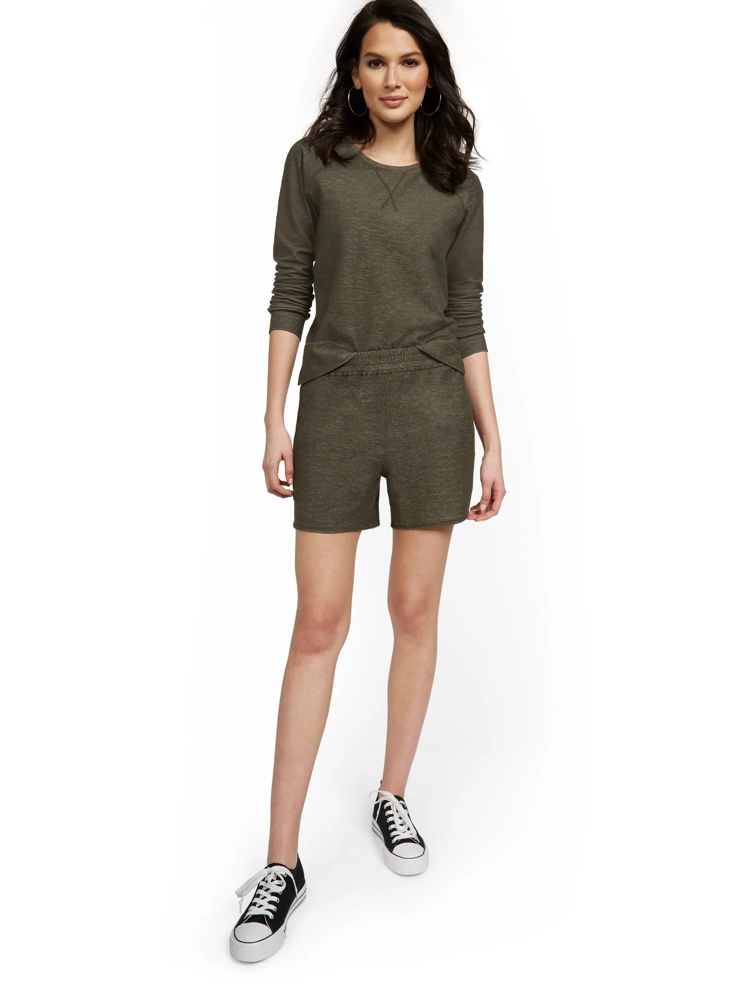 Reversible Camo-Print Lounge Short - Image 5