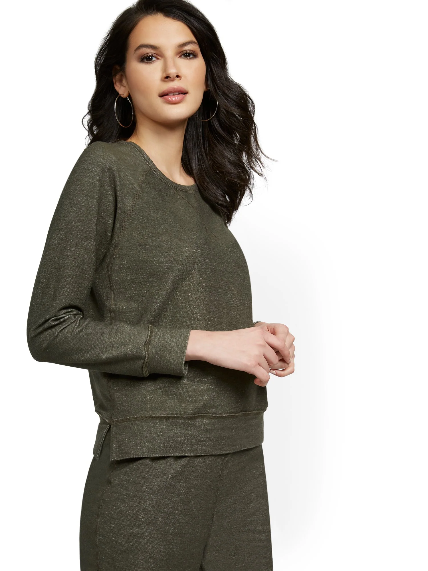 Reversible Camo-Print Lounge Top - Image 4