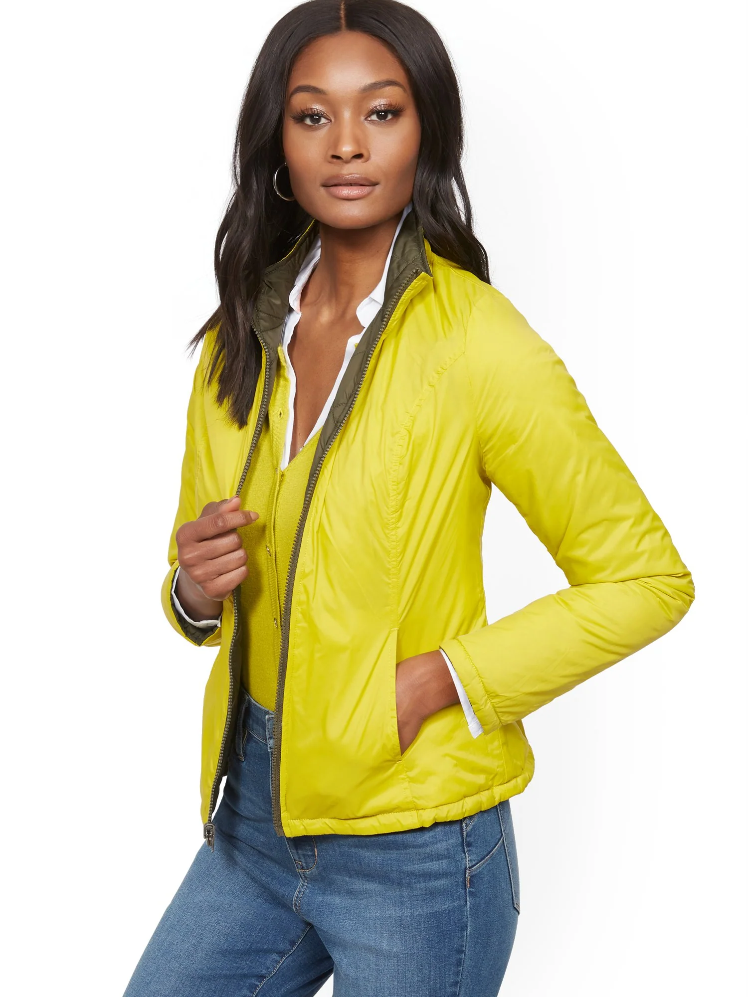 Reversible Quilted Jacket - Image 3