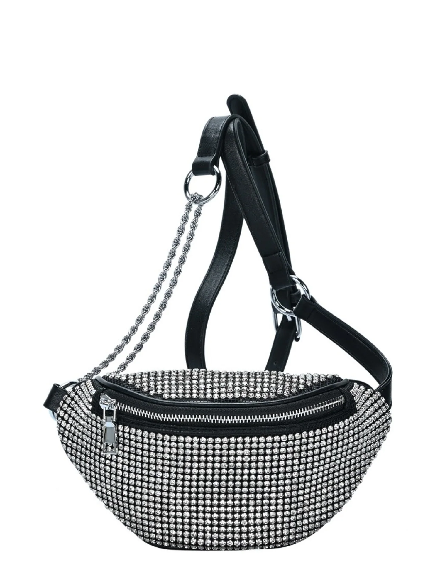 Rhinestone Convertable Crossbody Bag - Image 2