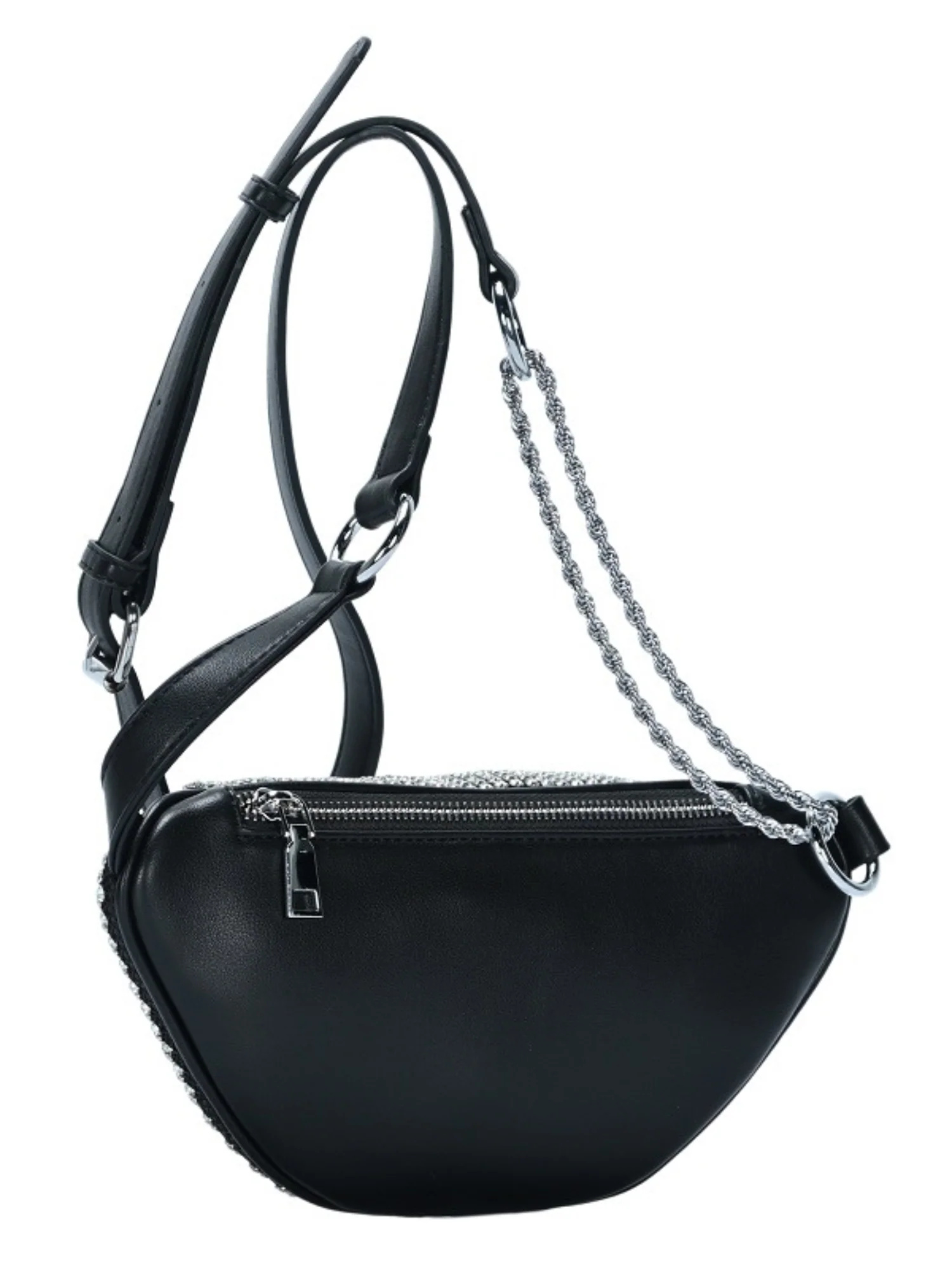 Rhinestone Convertable Crossbody Bag - Image 6