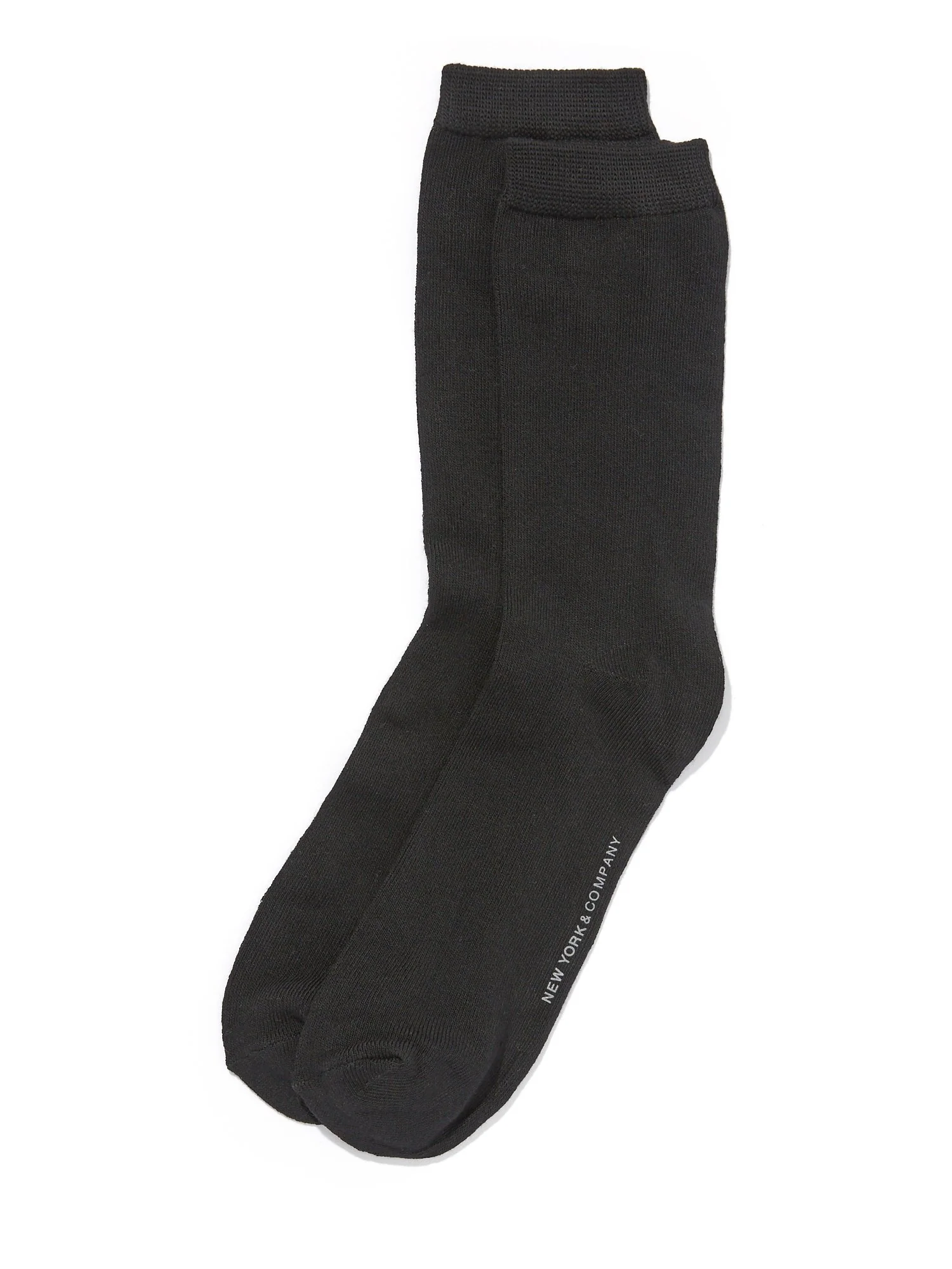 Ribbed-Knit Crew Sock