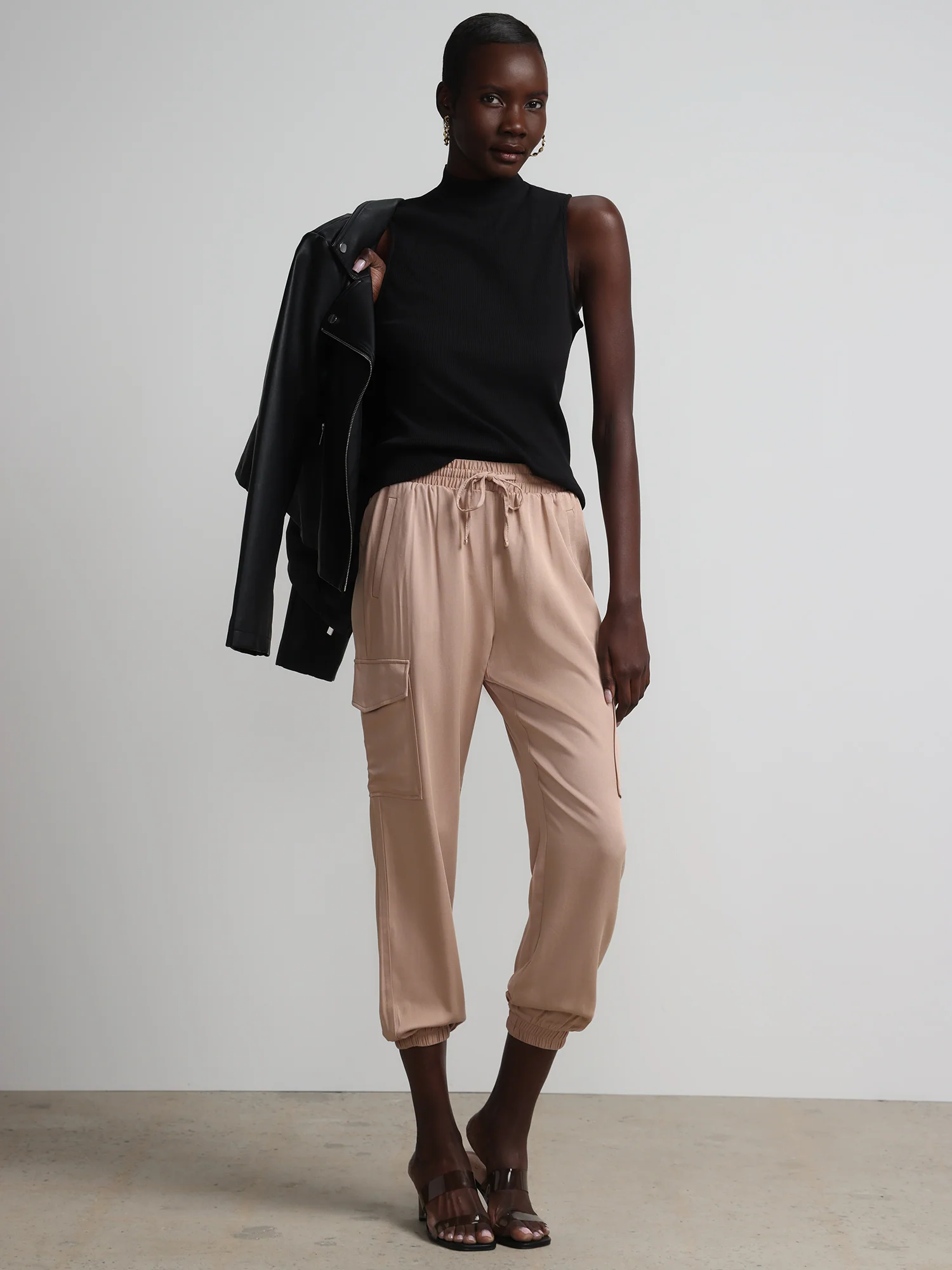 Ribbed Mock-Neck Top - Image 4