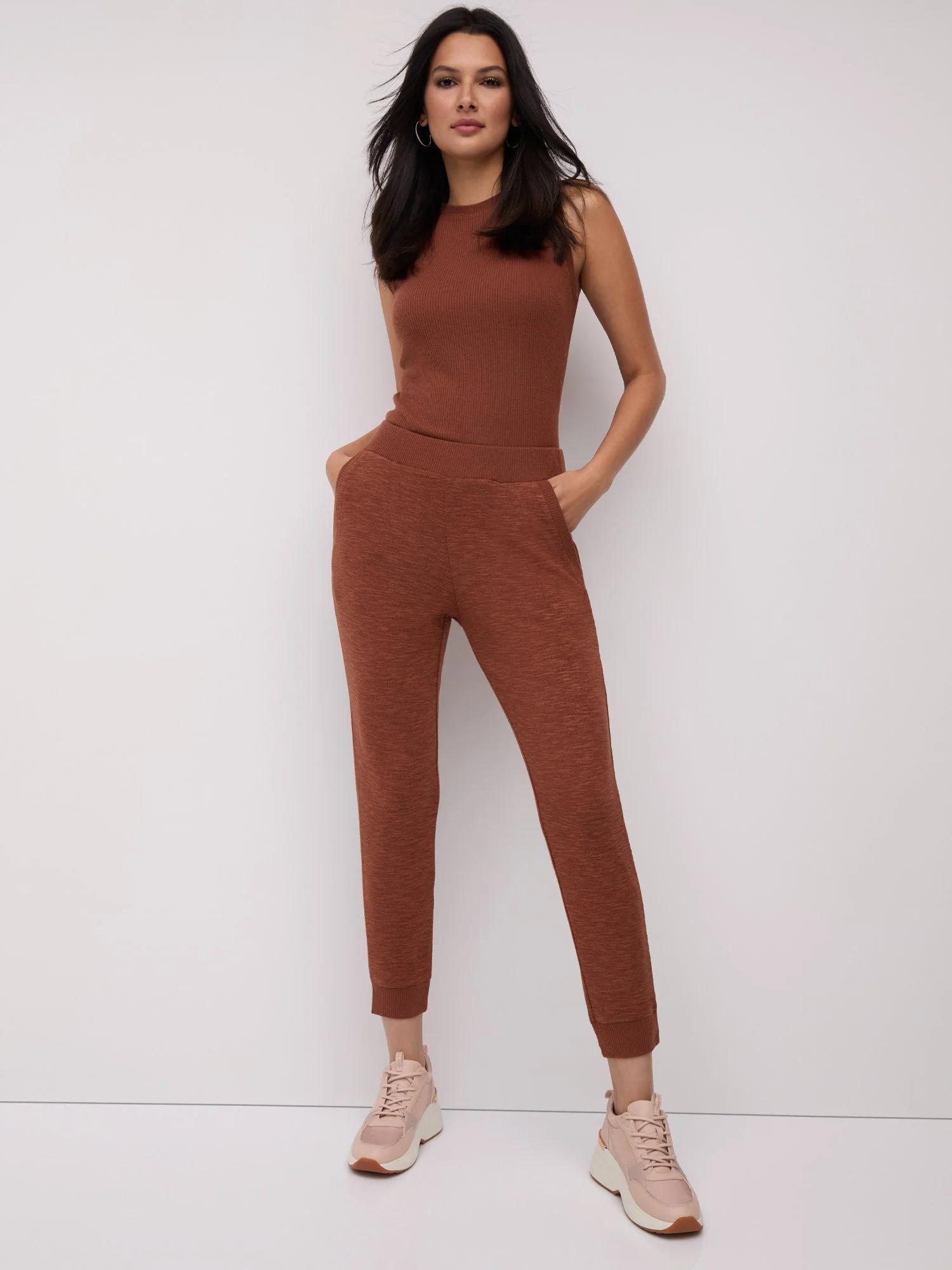 Ribbed-Trim Jogger Pant - Image 8