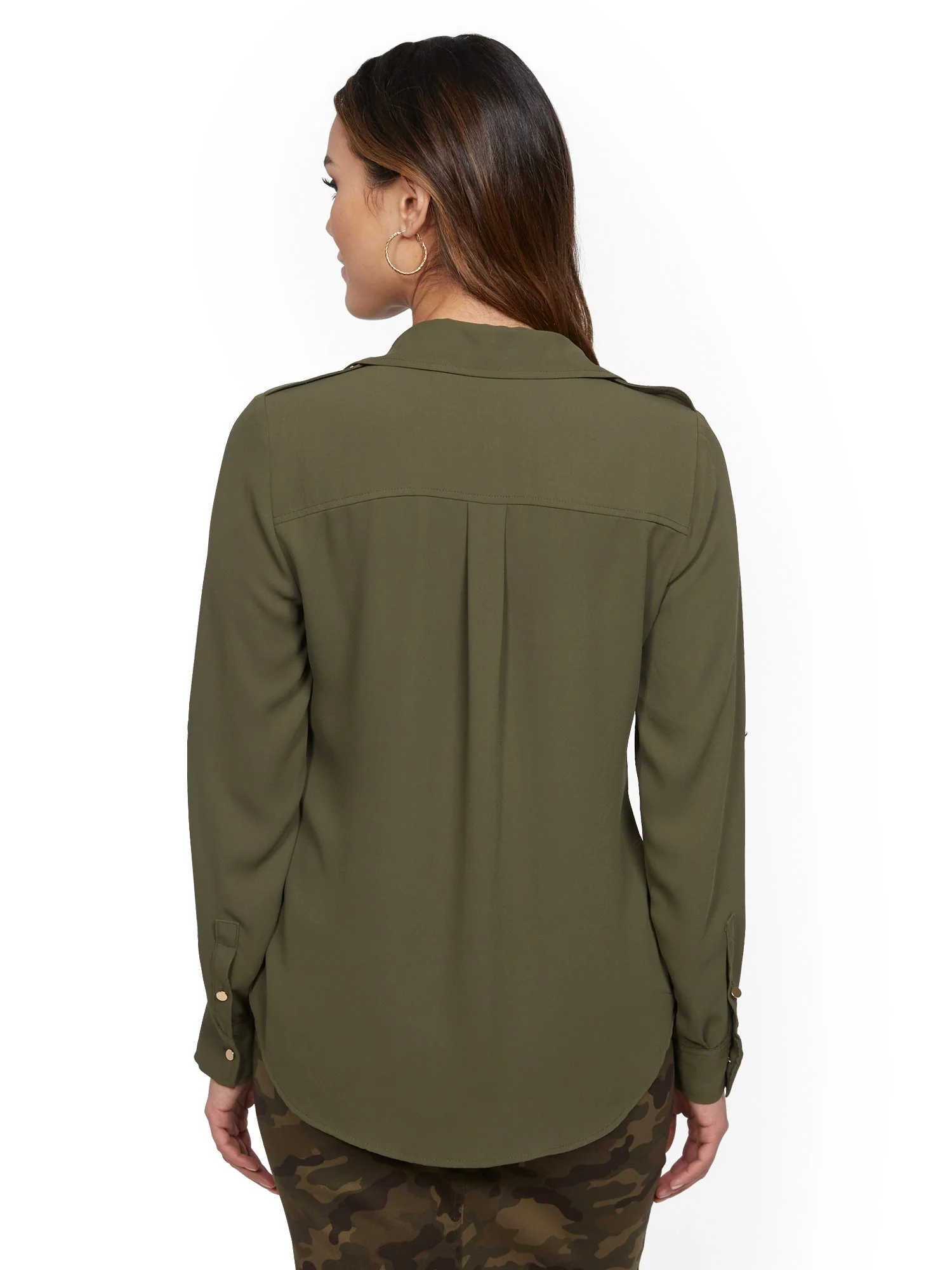Roll-Tab Utility Shirt - Image 19