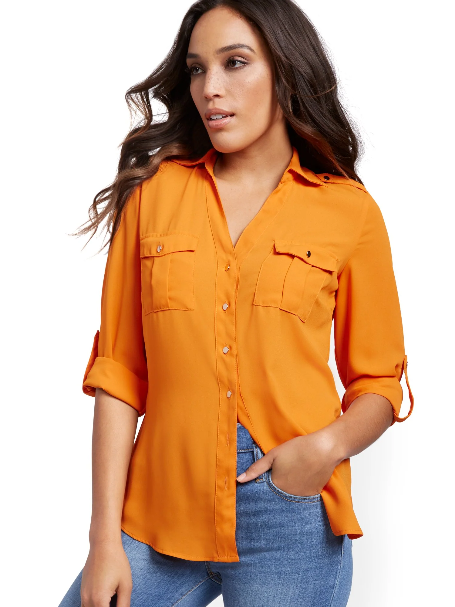 Roll-Tab Utility Shirt - Image 22