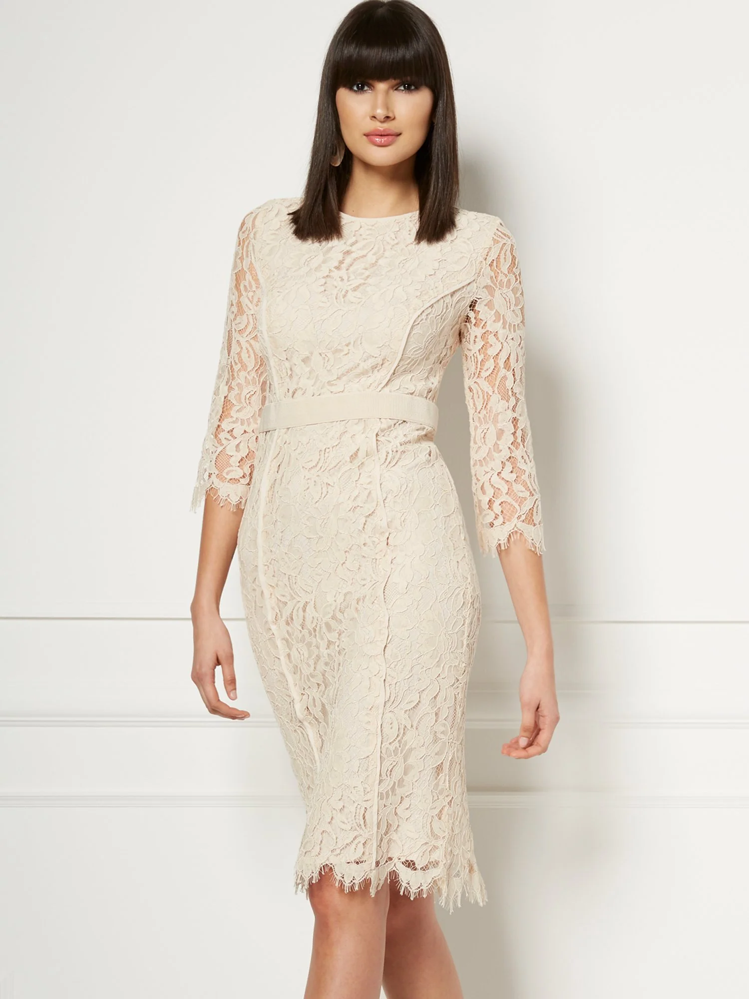 Romina Lace Sheath Dress - Eva Mendes Fiesta Collection - Image 10