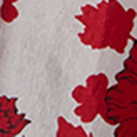 Off Shoulder Rosette Sleeve Dress - Image 5