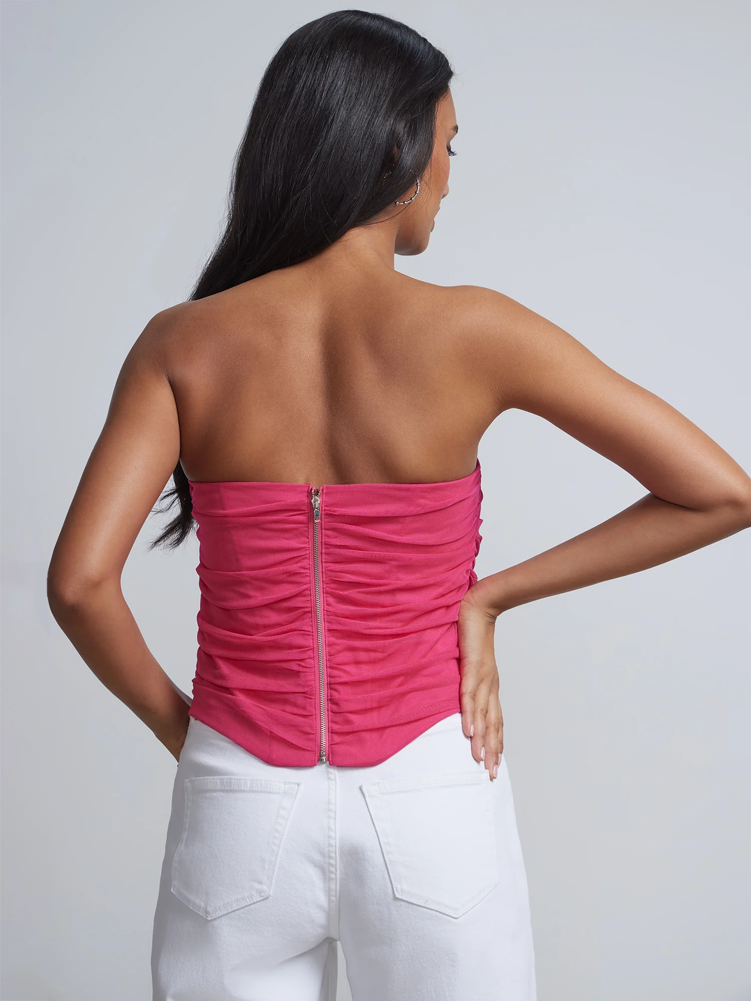 Ruched Corset Top - Image 17