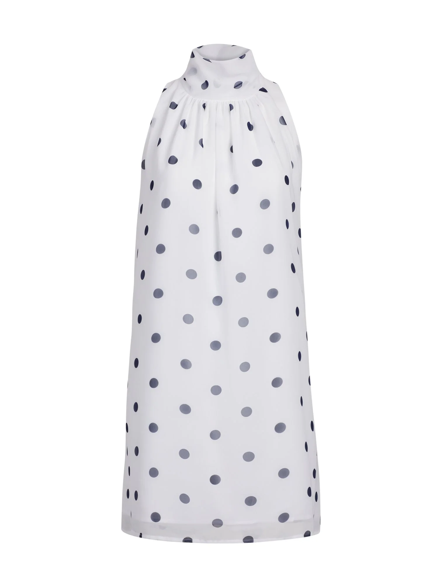 Sabrina Dot-Print Dress - Eva Mendes Collection - Image 2